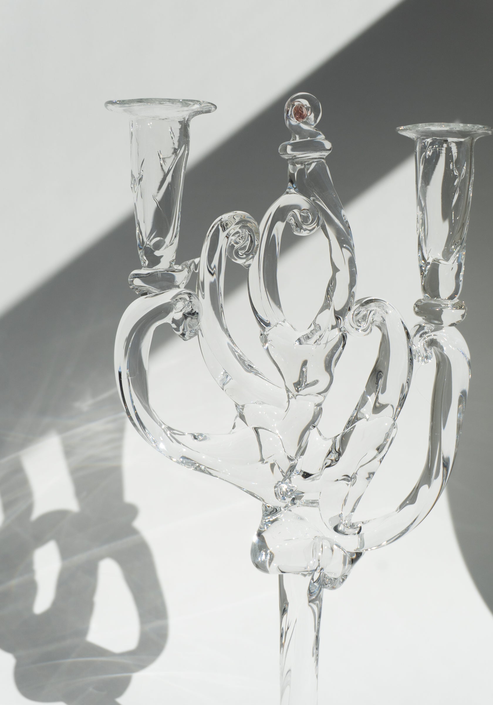 Handblown Glass Candelabra No.2