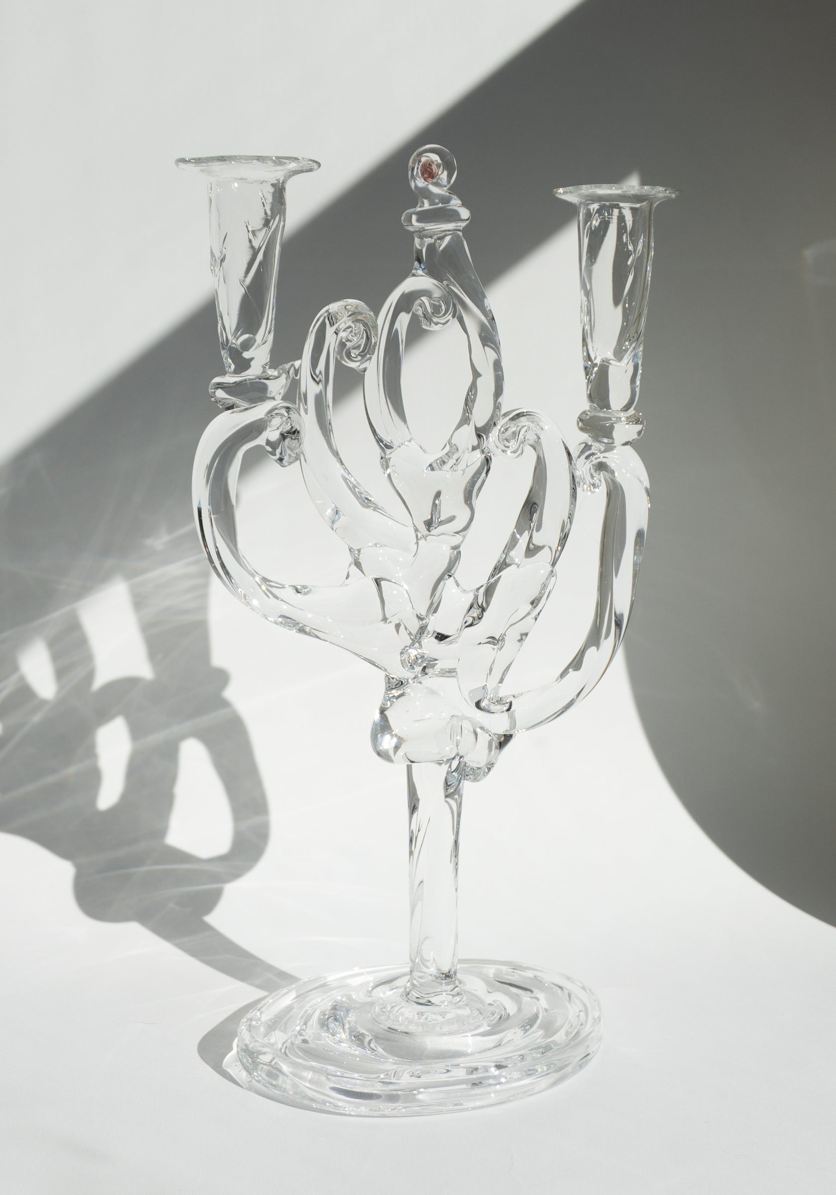 Handblown Glass Candelabra No.2