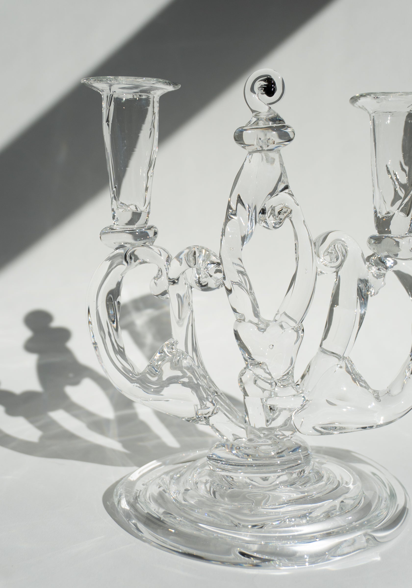 Handblown Glass Candelabra No.3