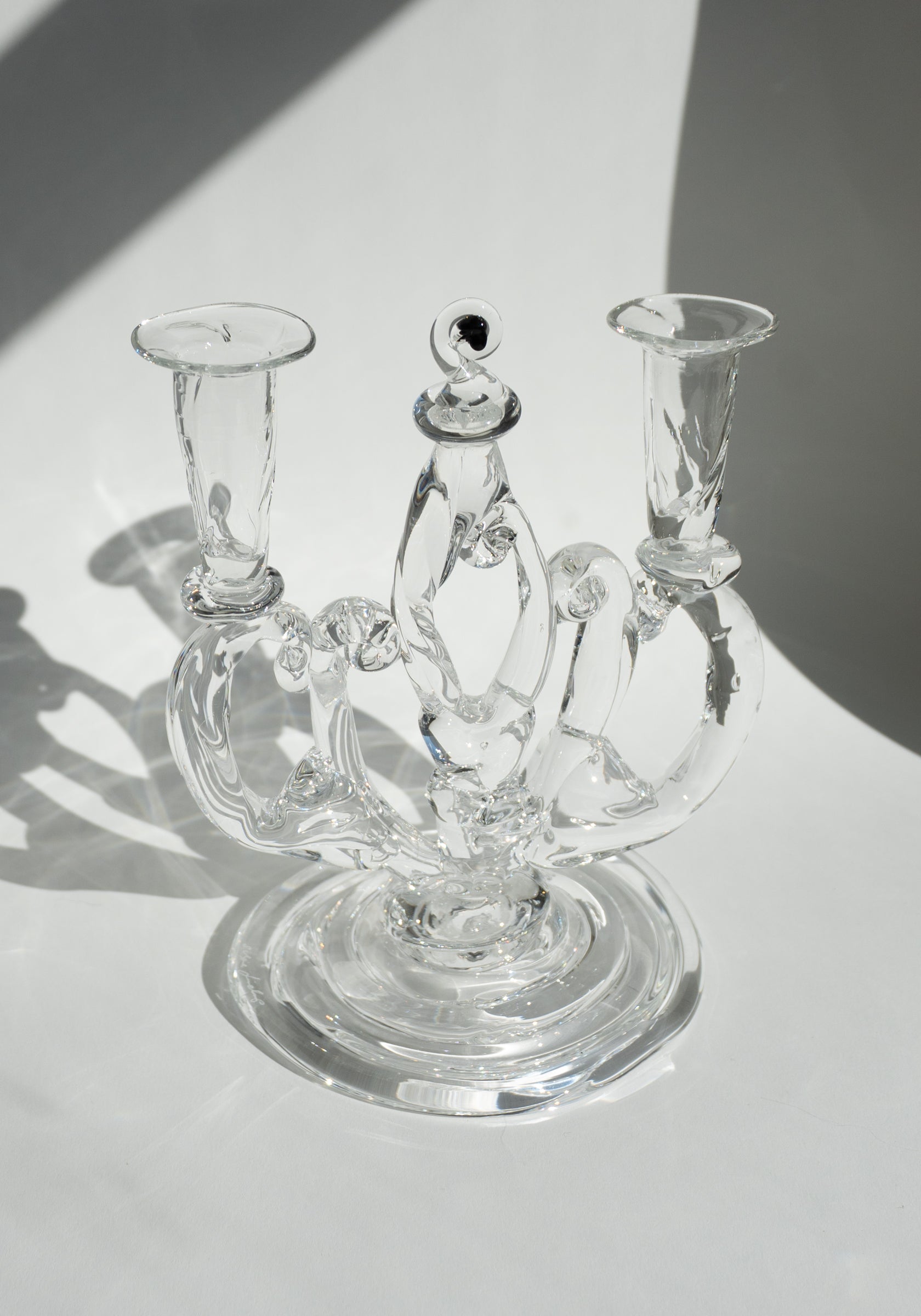 Handblown Glass Candelabra No.3