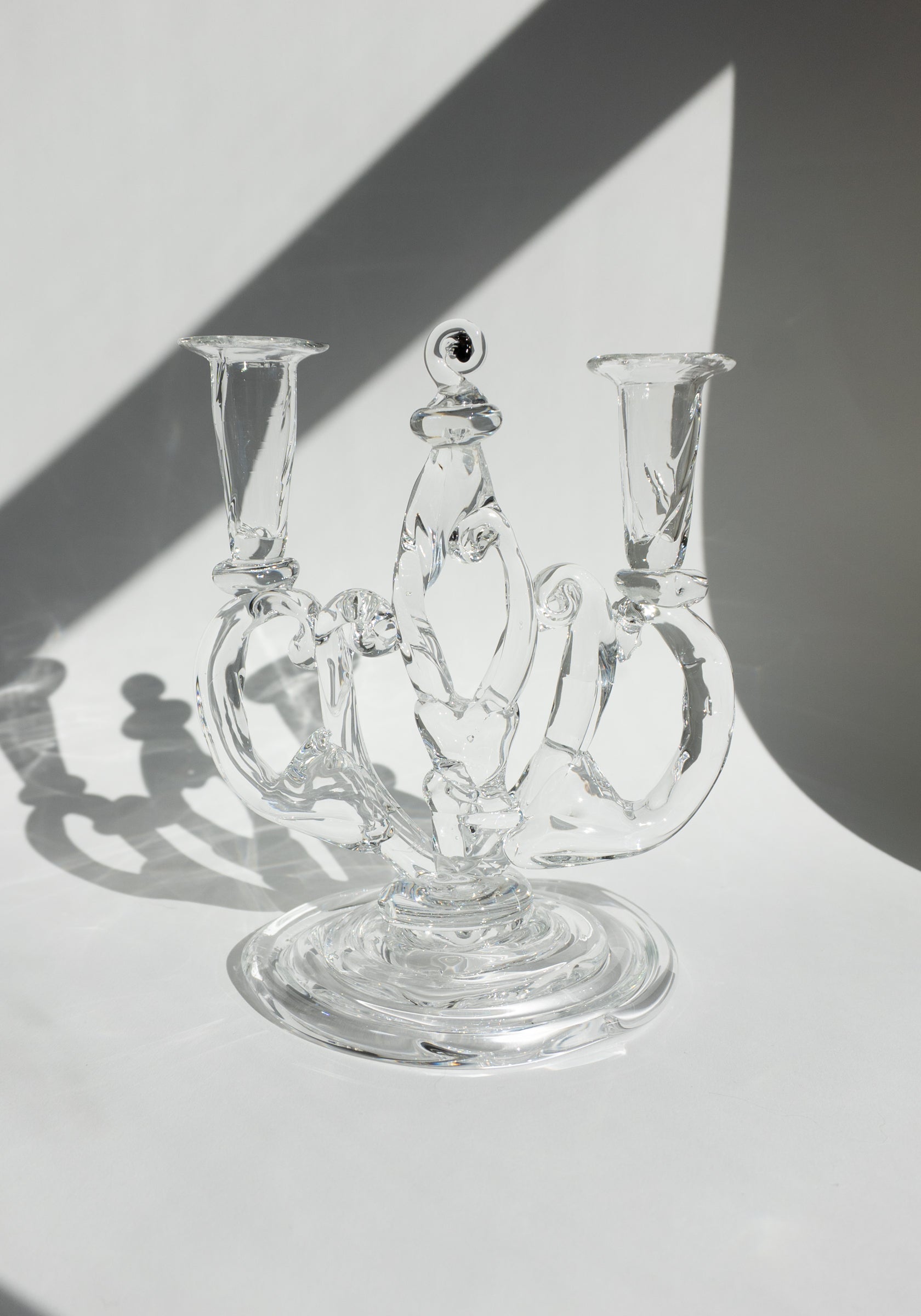 Handblown Glass Candelabra No.3