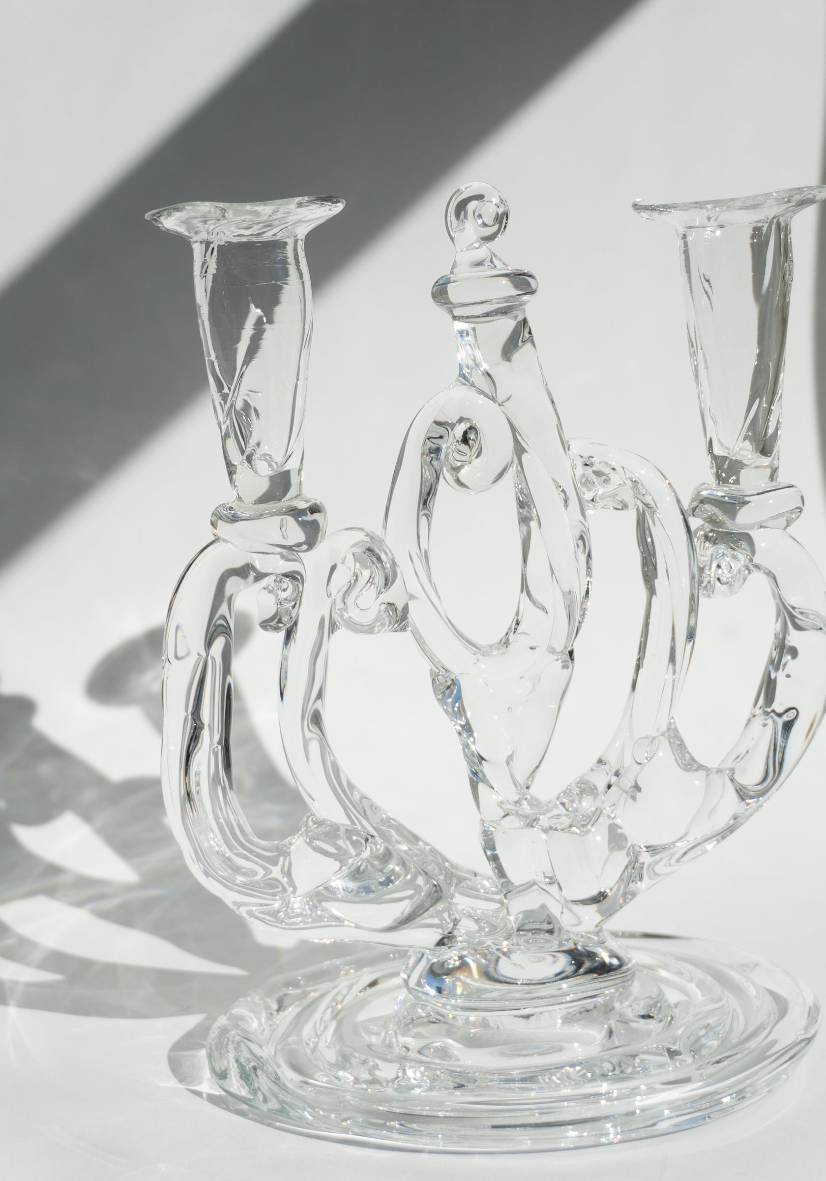 Handblown Glass Candelabra No.4
