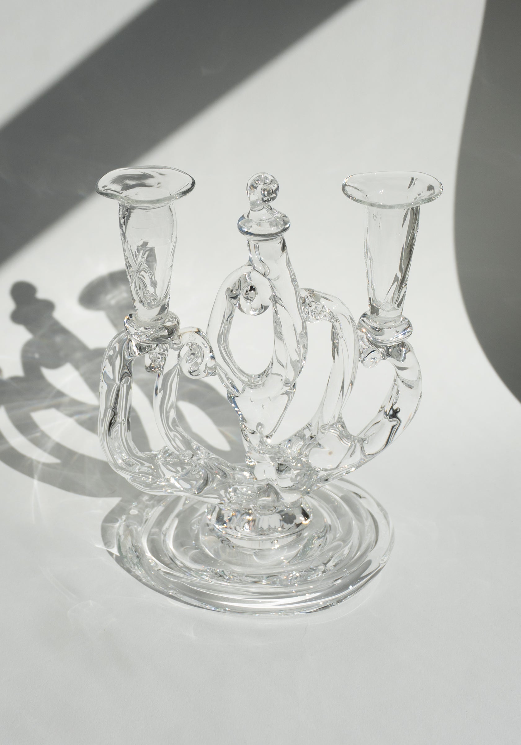 Handblown Glass Candelabra No.4