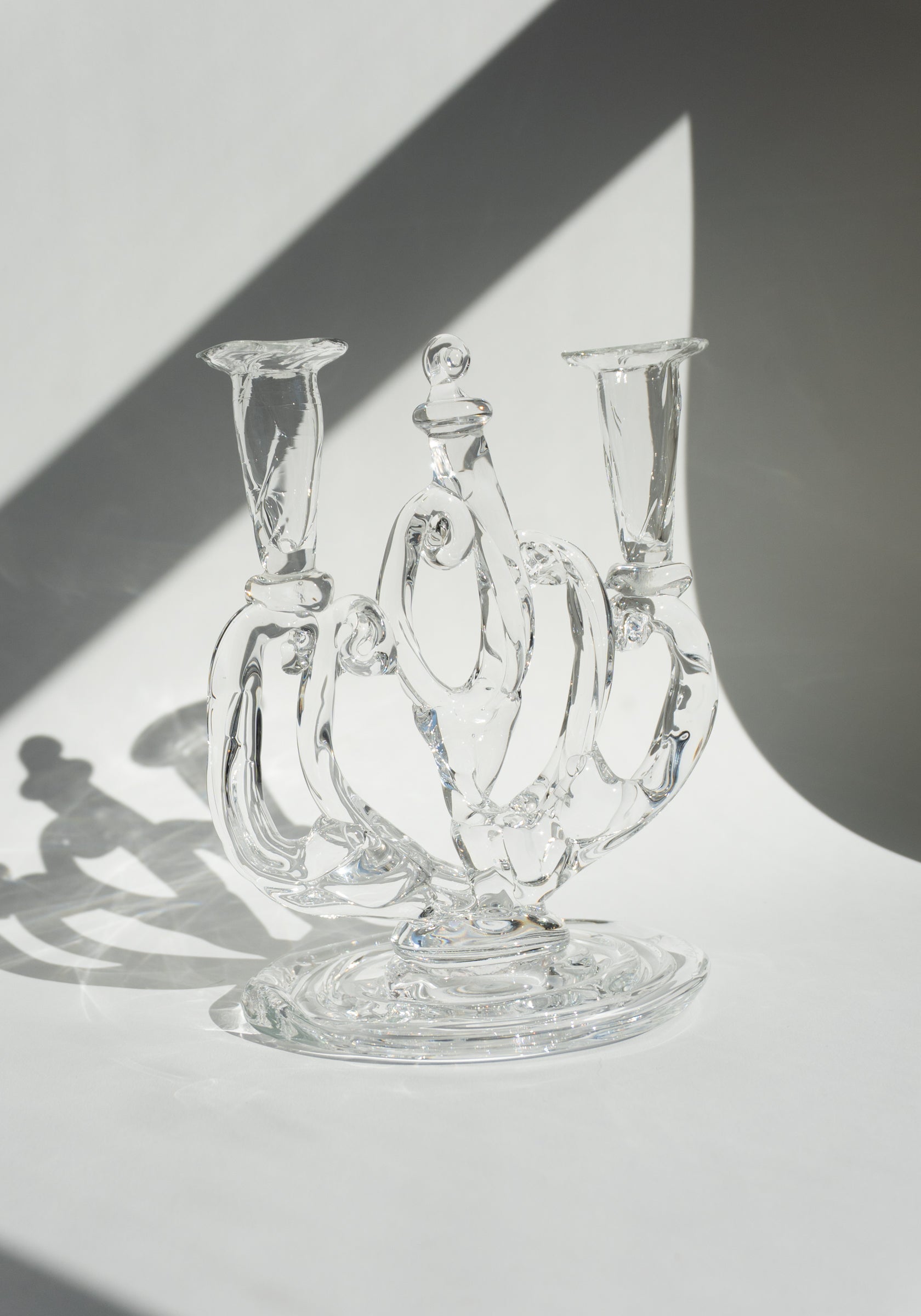 Handblown Glass Candelabra No.4