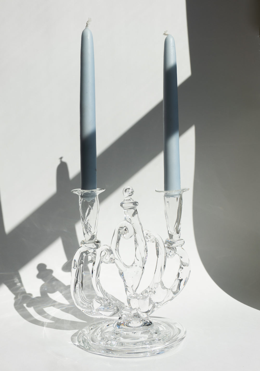 Handblown Glass Candelabra No.4