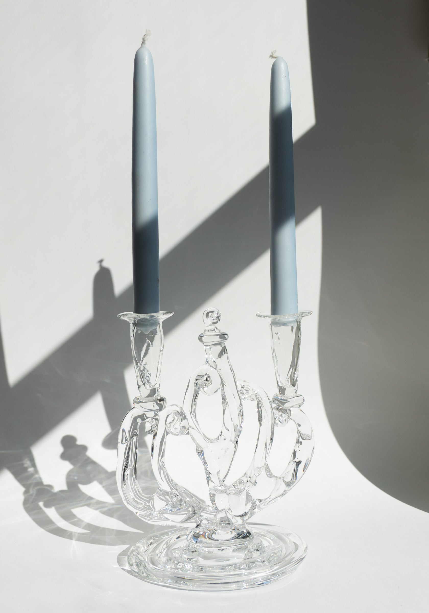 Handblown Glass Candelabra No.4