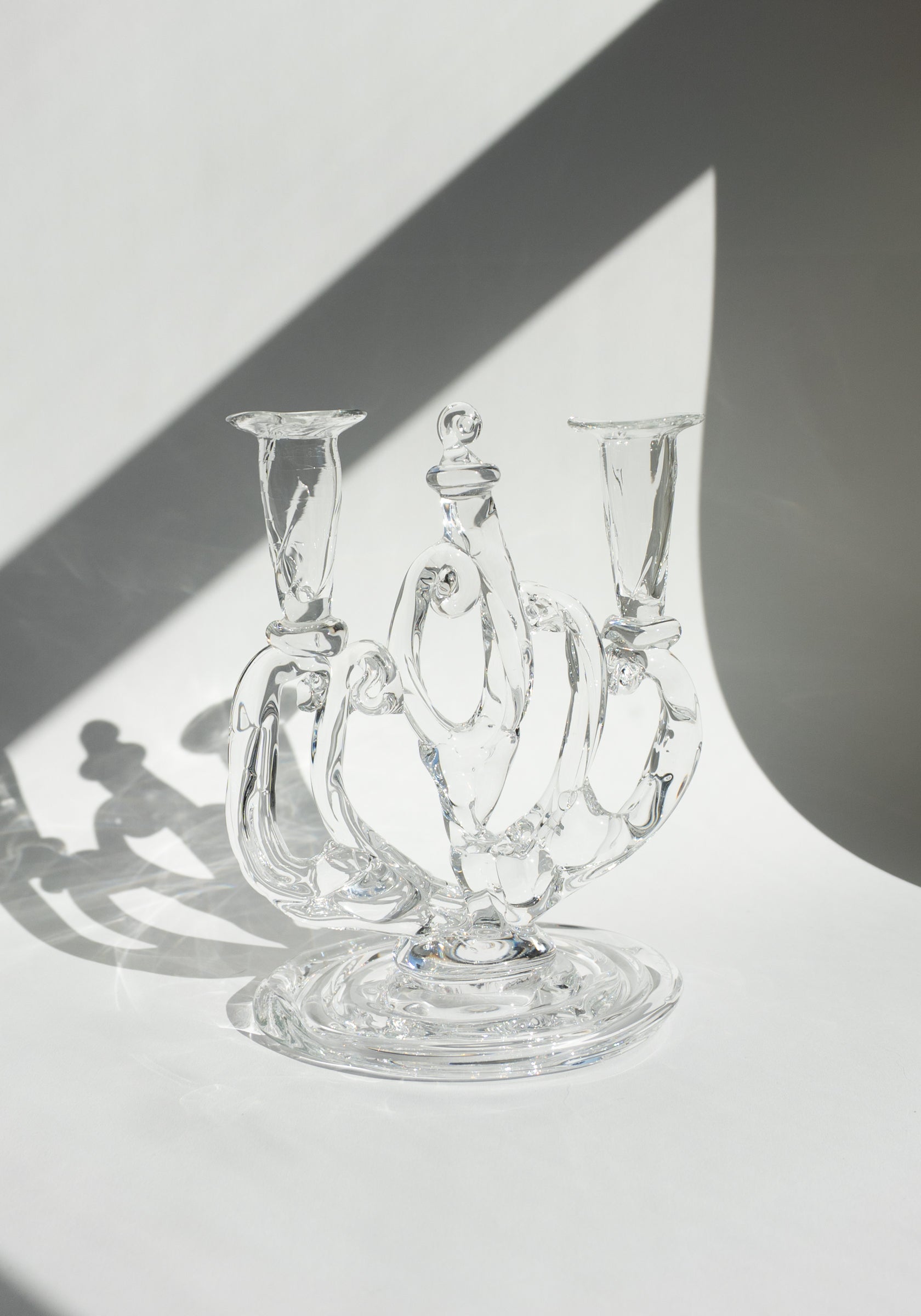 Handblown Glass Candelabra No.4