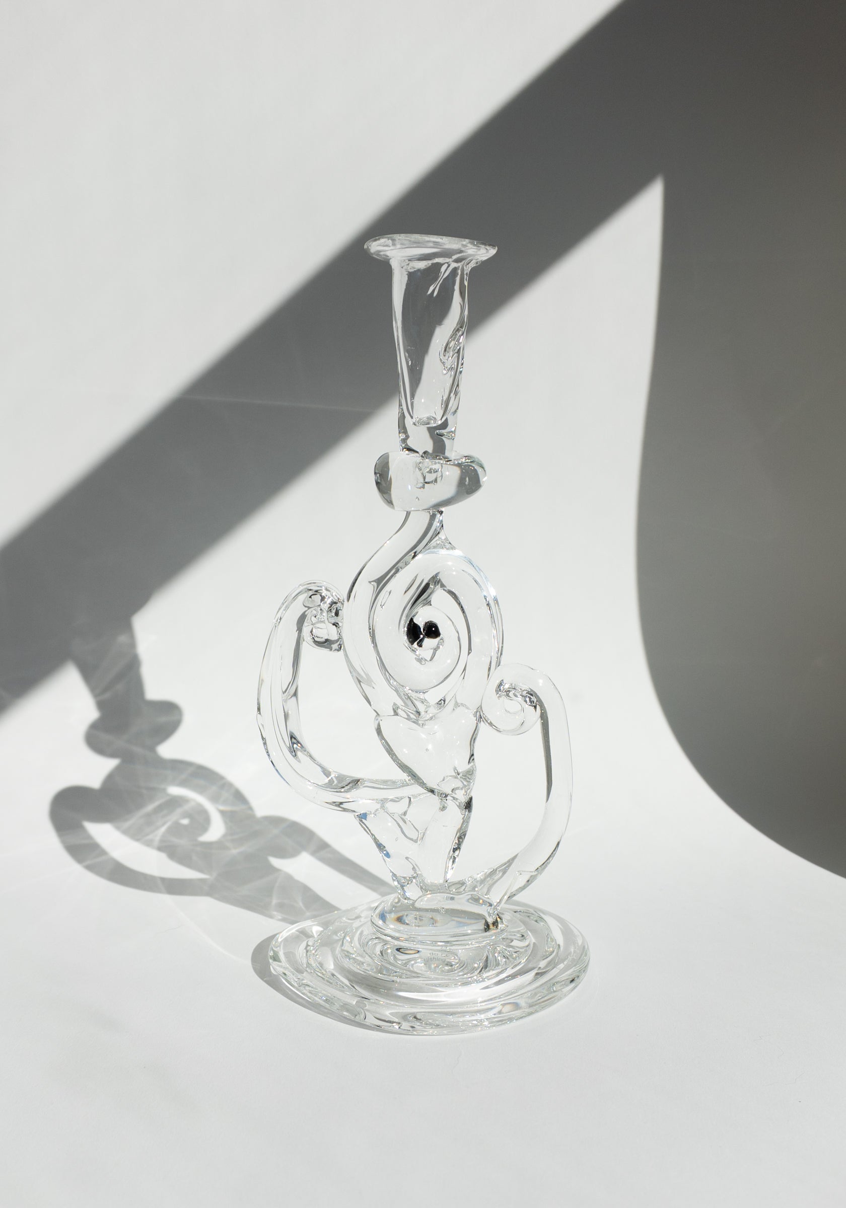 Handblown Glass Candleholder No.1