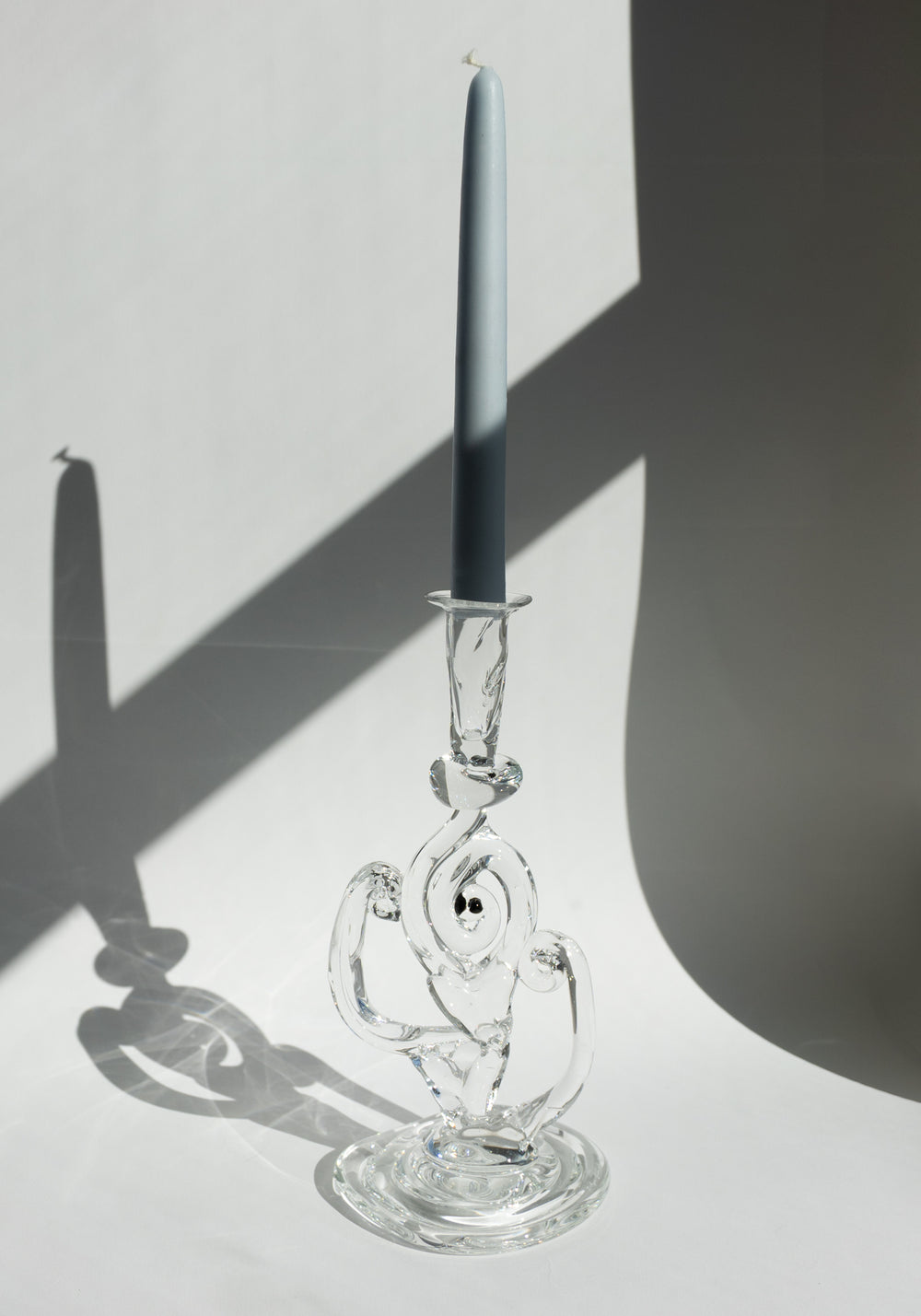Handblown Glass Candleholder No.1