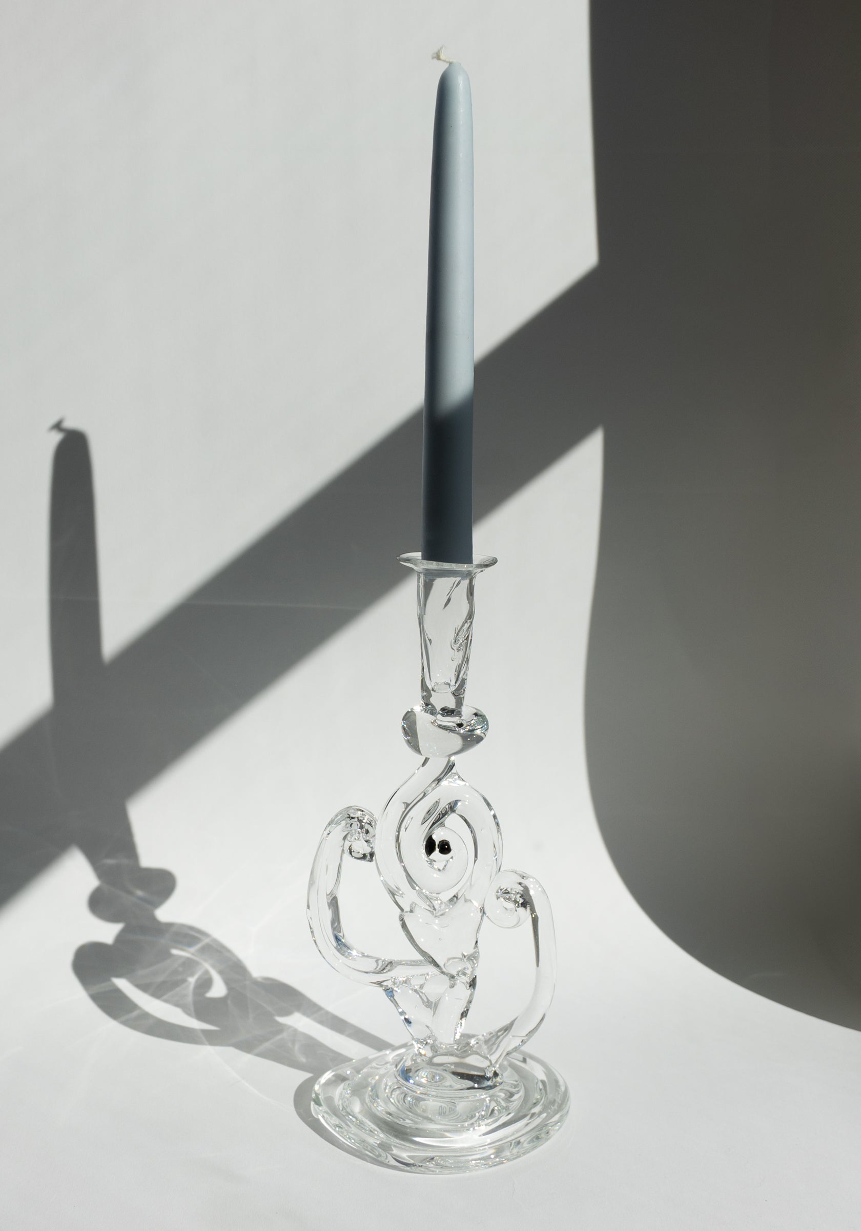 Handblown Glass Candleholder No.1