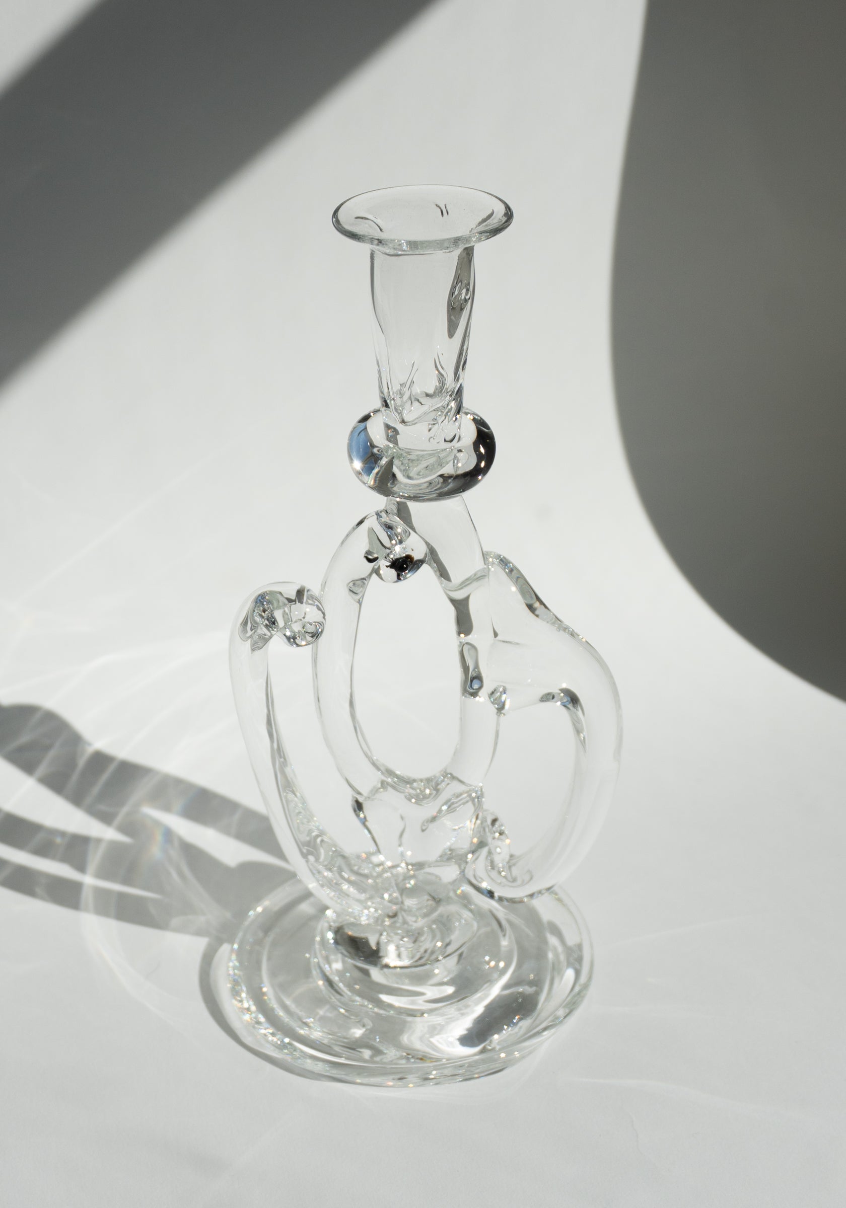 Handblown Glass Candleholder No.2