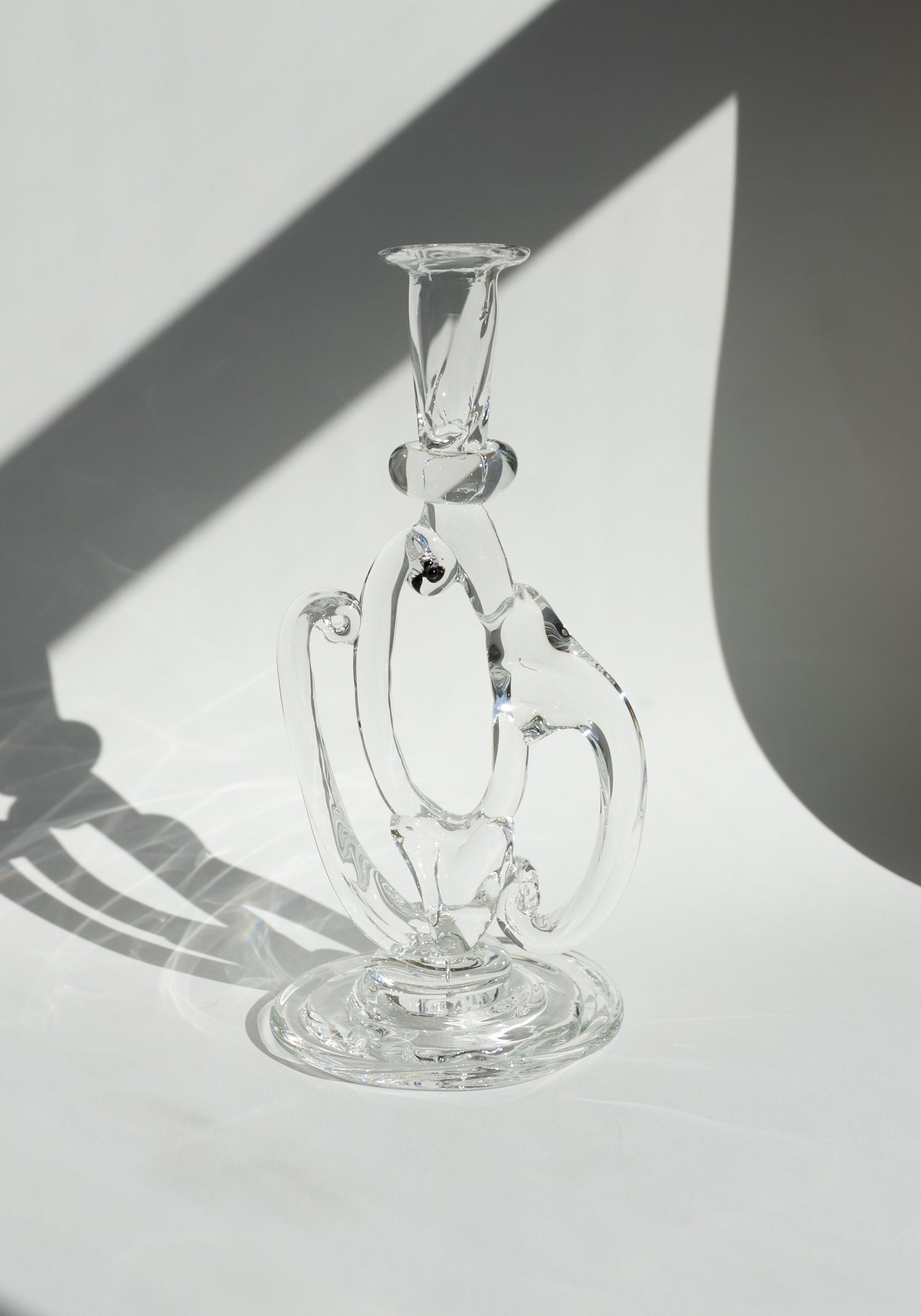 Handblown Glass Candleholder No.2