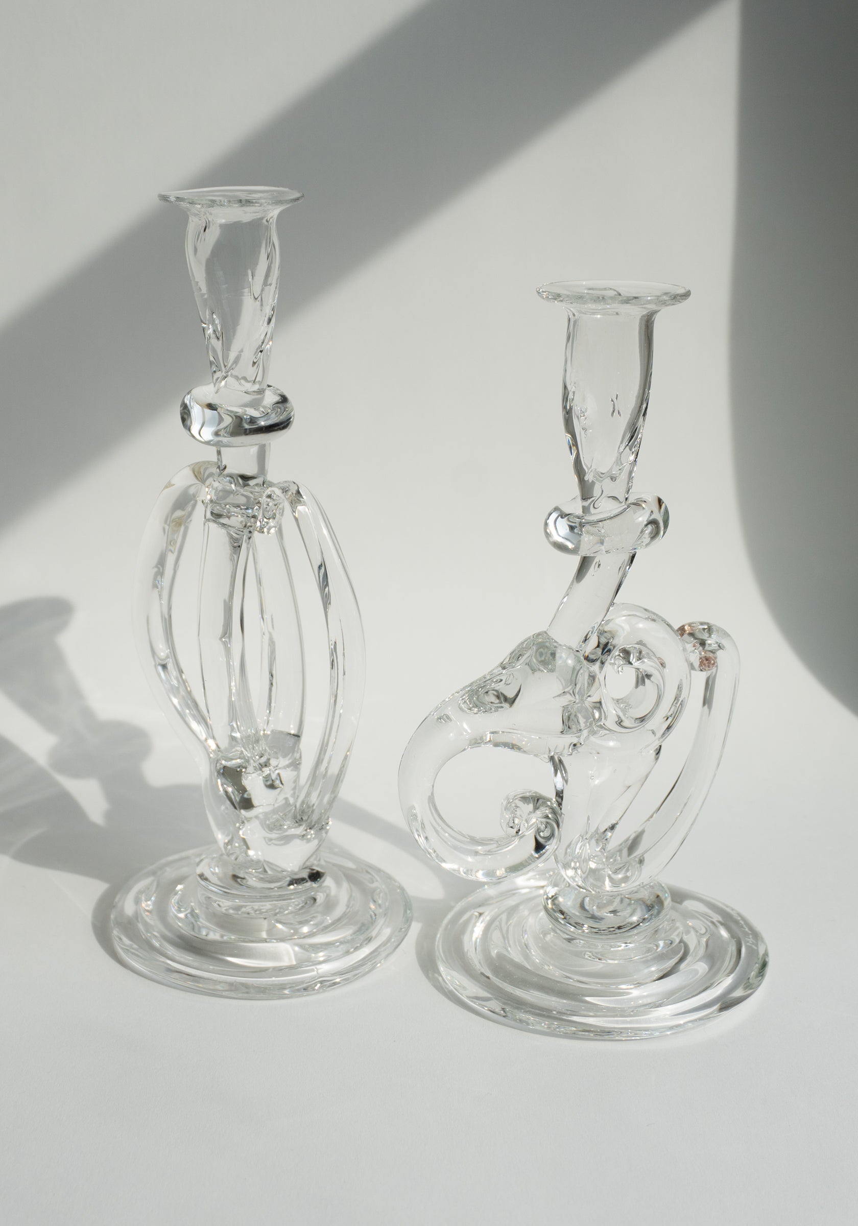 Handblown Glass Candleholder No.3