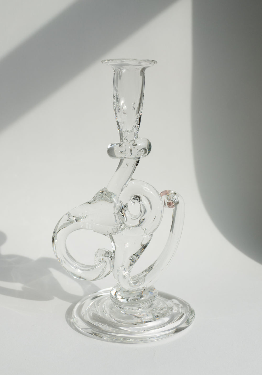 Handblown Glass Candleholder No.3
