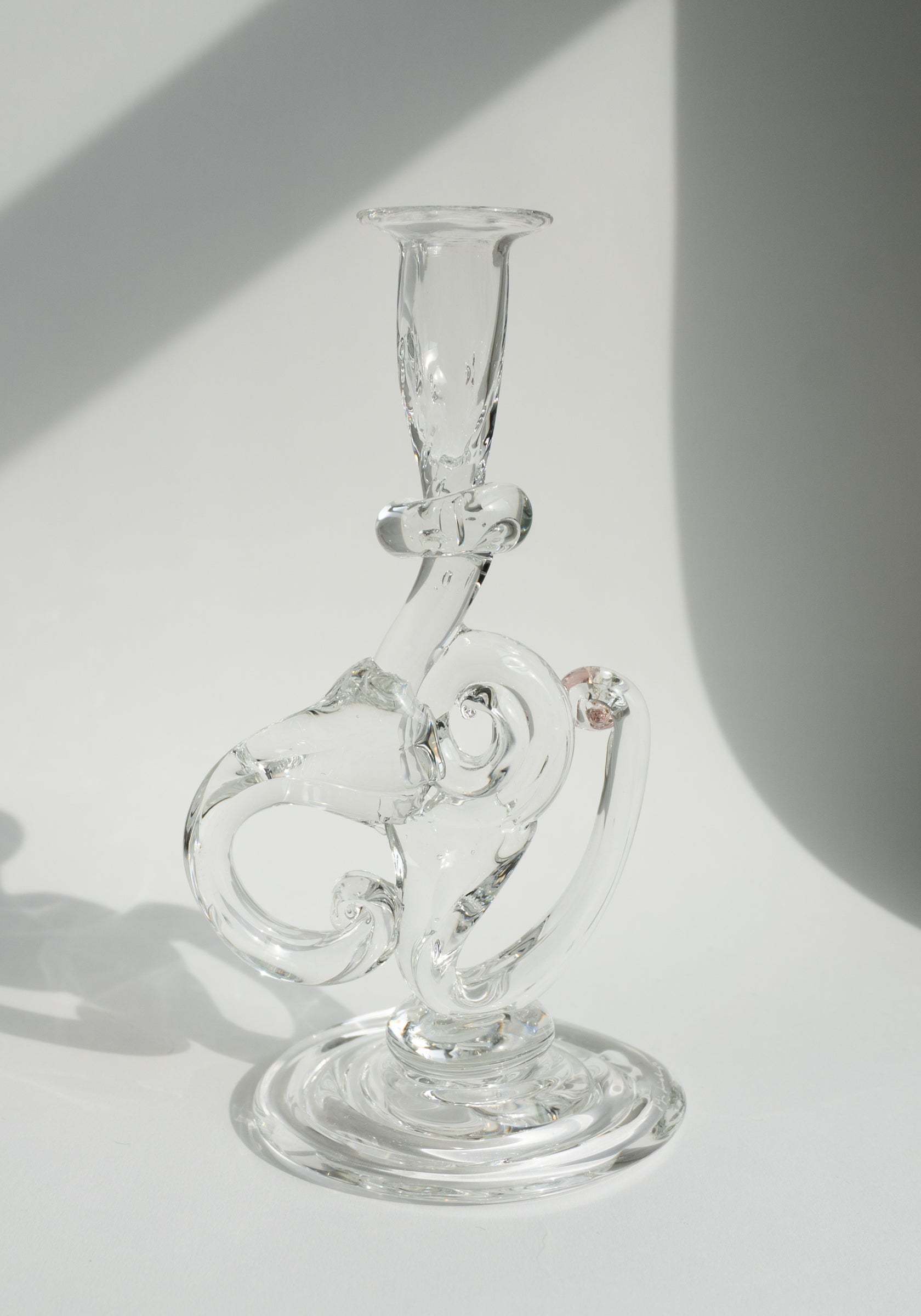 Handblown Glass Candleholder No.3