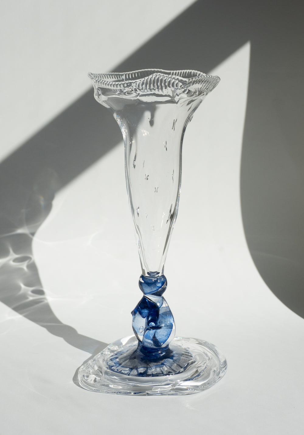 Tall Handblown Glass Sofie's Vase No.2