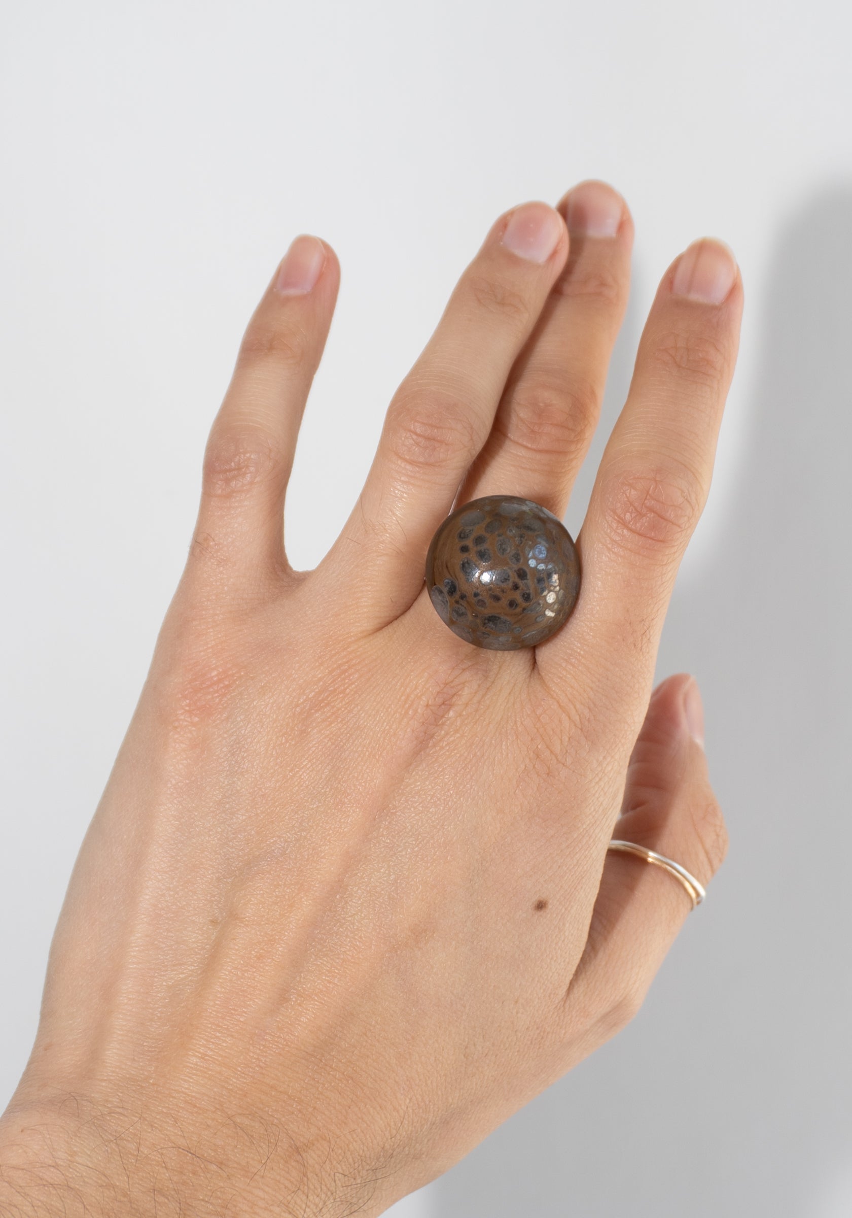 Beni Ring in Dark Scales from Sisi Joia