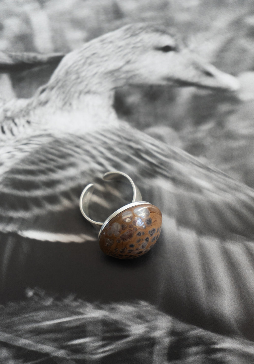 Beni Ring in Dark Scales from Sisi Joia