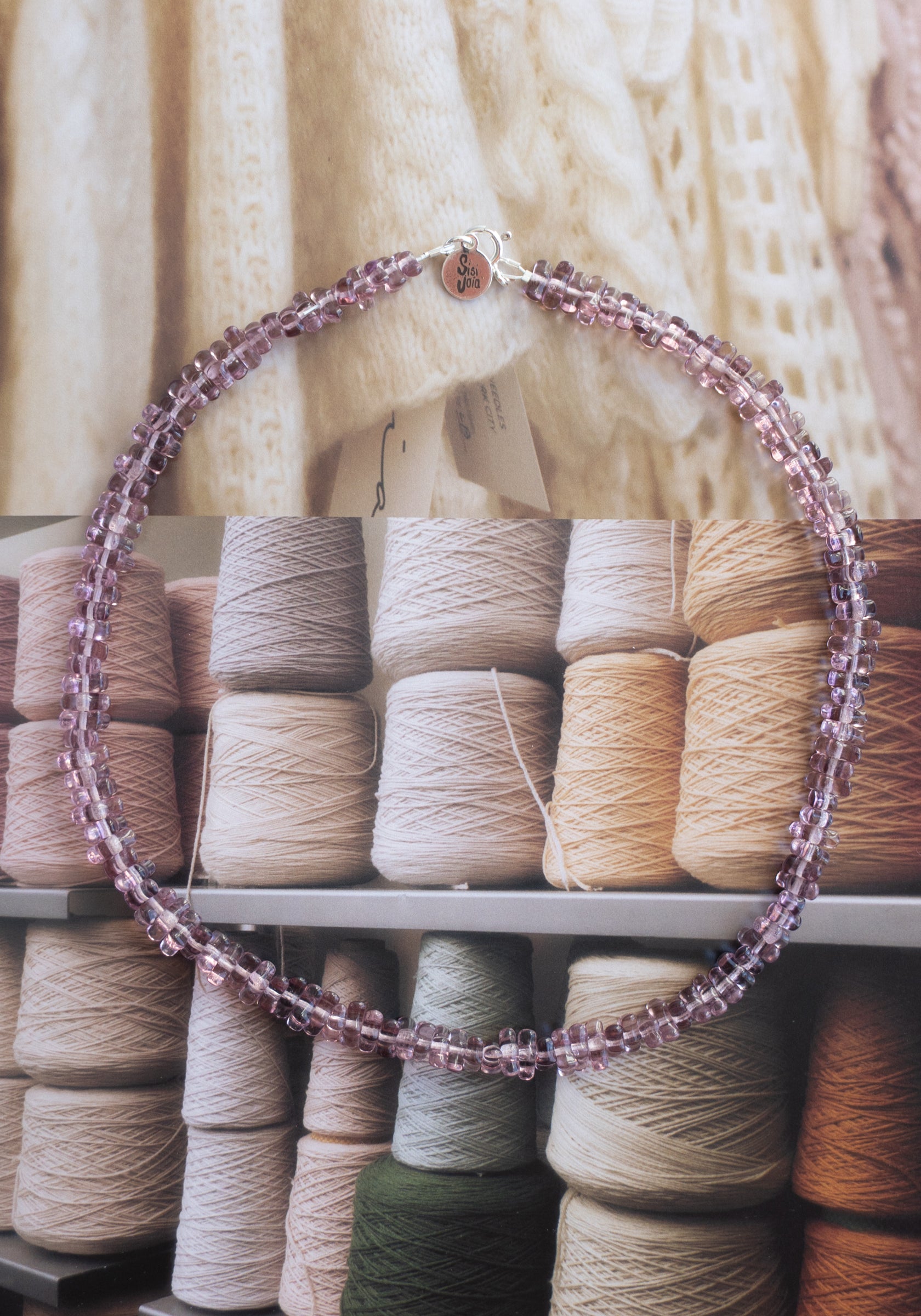 Cori Necklace in Lilac from Sisi Joia