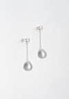 Long Gota Earrings in Clear from Sisi Joia