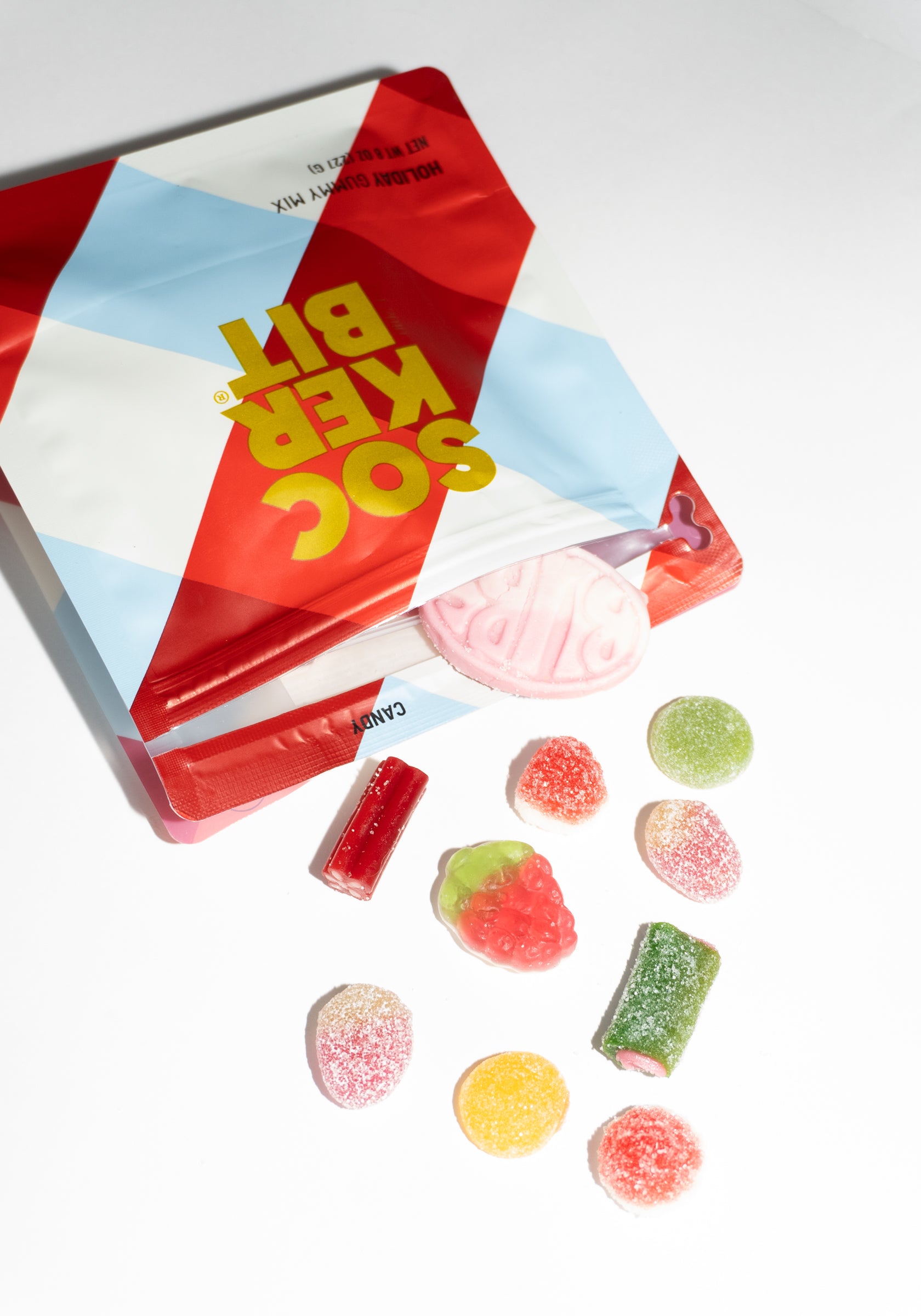 Holiday Sour and Sweet Mix Candy Bag Large
