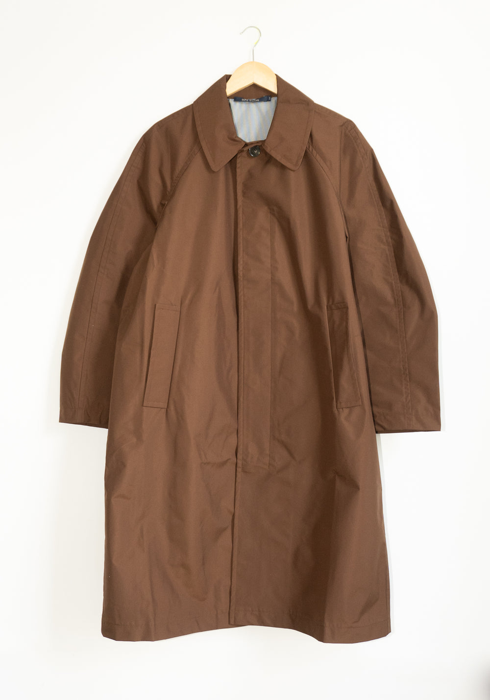 Sofie D'Hoore Curtis Trench Coat in Woven Chocolate