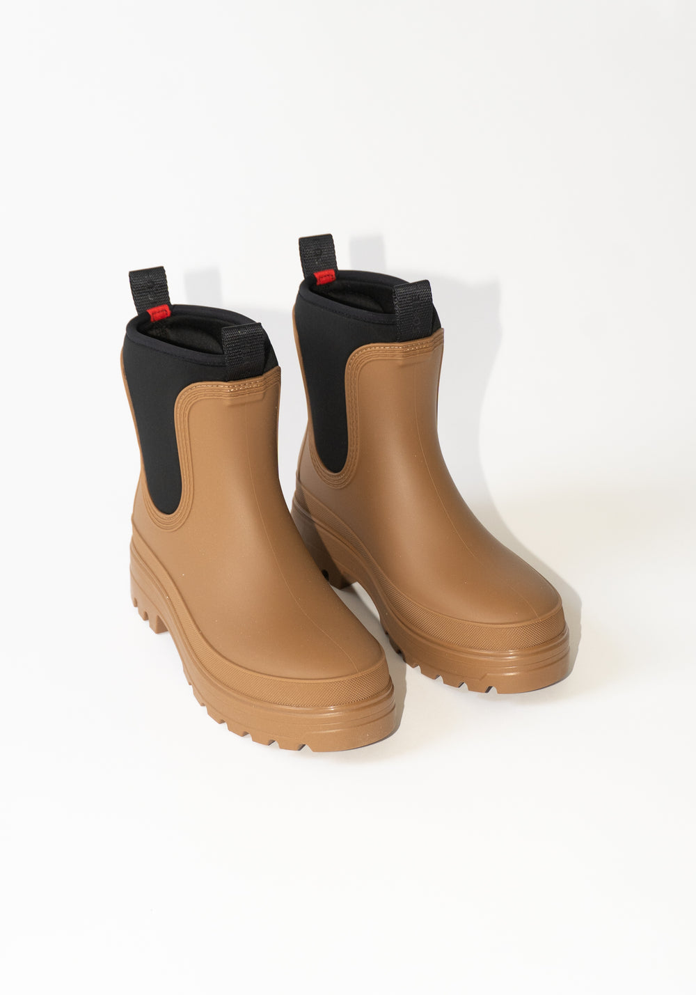 Sofie D'Hoore Falk Trub Rainboots in Caramel