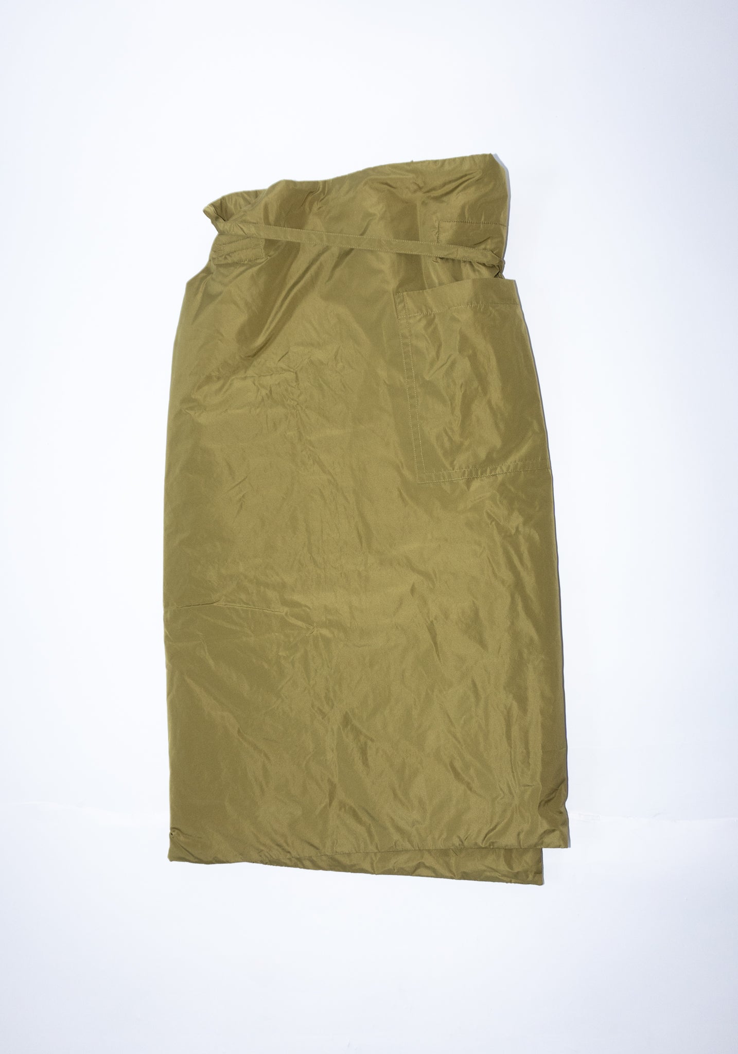 Sofie D'Hoore Sil Skirt in Olive Oil