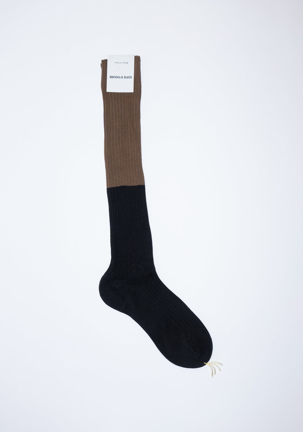 Sofie D'Hoore Friday Sock in Mocha & Onyx