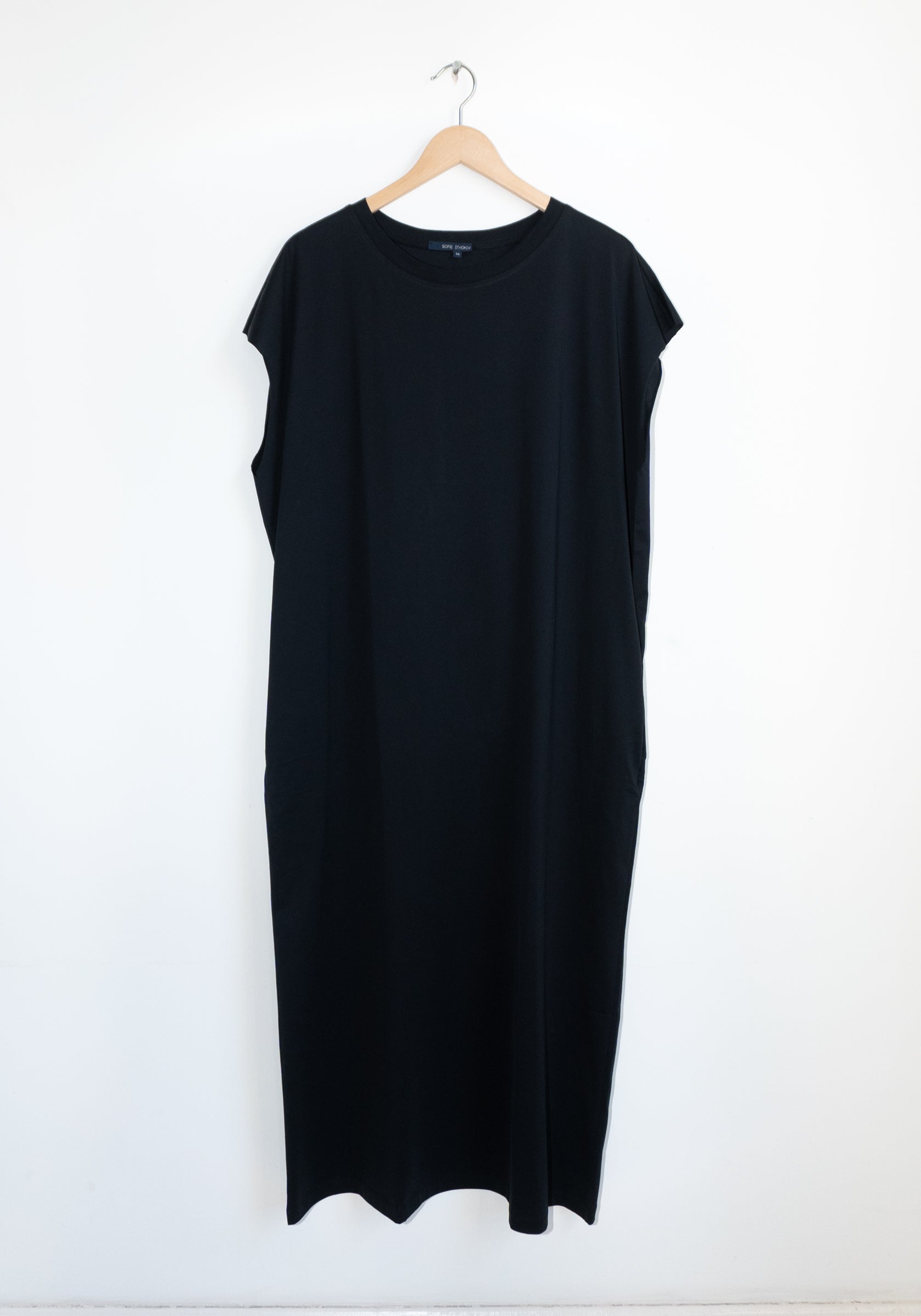 Sofie D'Hoore Thane Tee Dress in Black