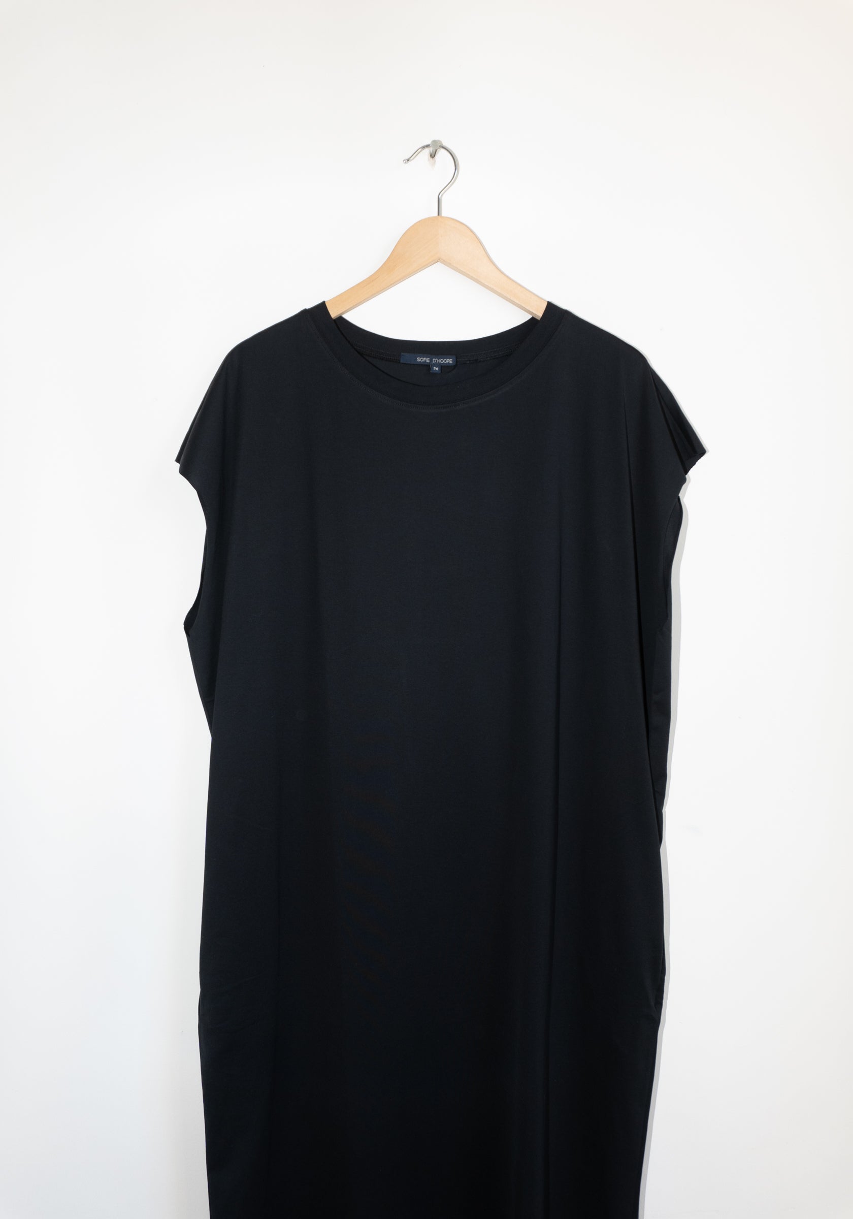 Sofie D'Hoore Thane Tee Dress in Black