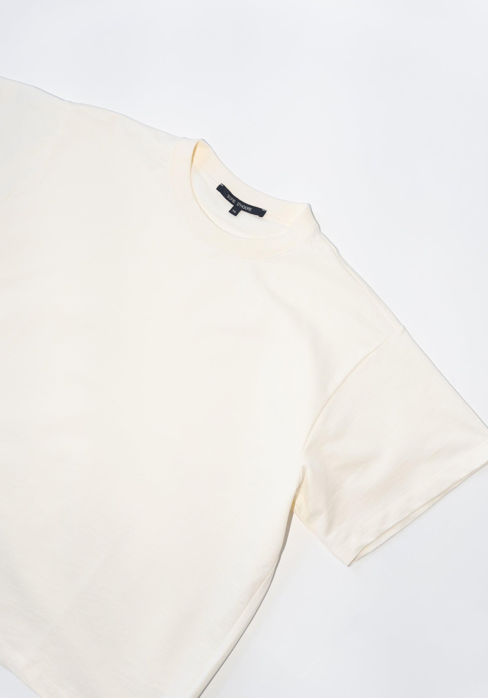 Sofie D'hoore Tulsa Tee Shirt in Ivory