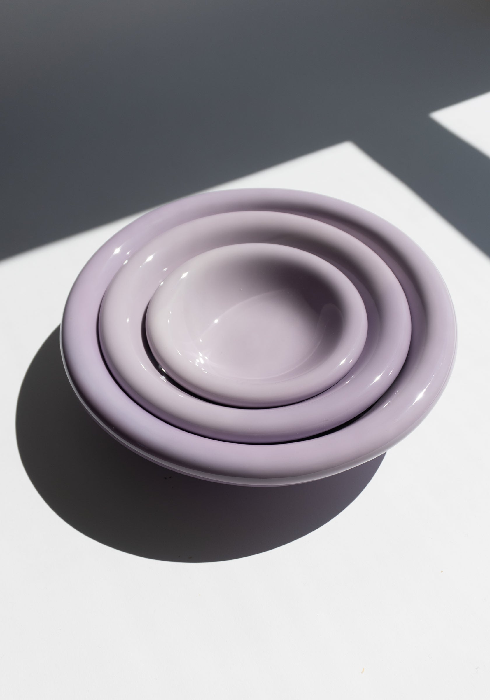 Softedge Studio Lilac Serving Bowl
