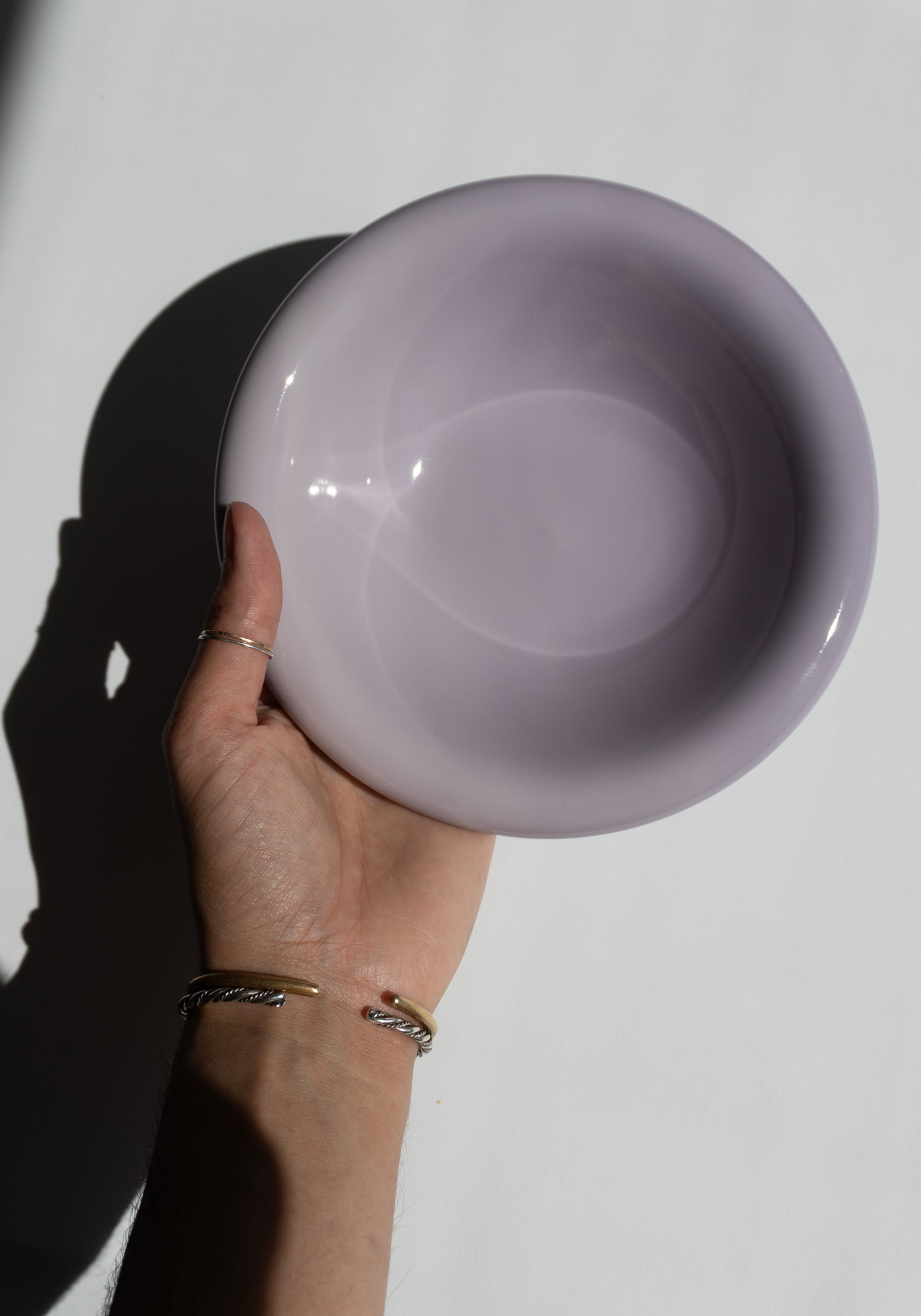 Softedge Studio Lilac Side Bowl