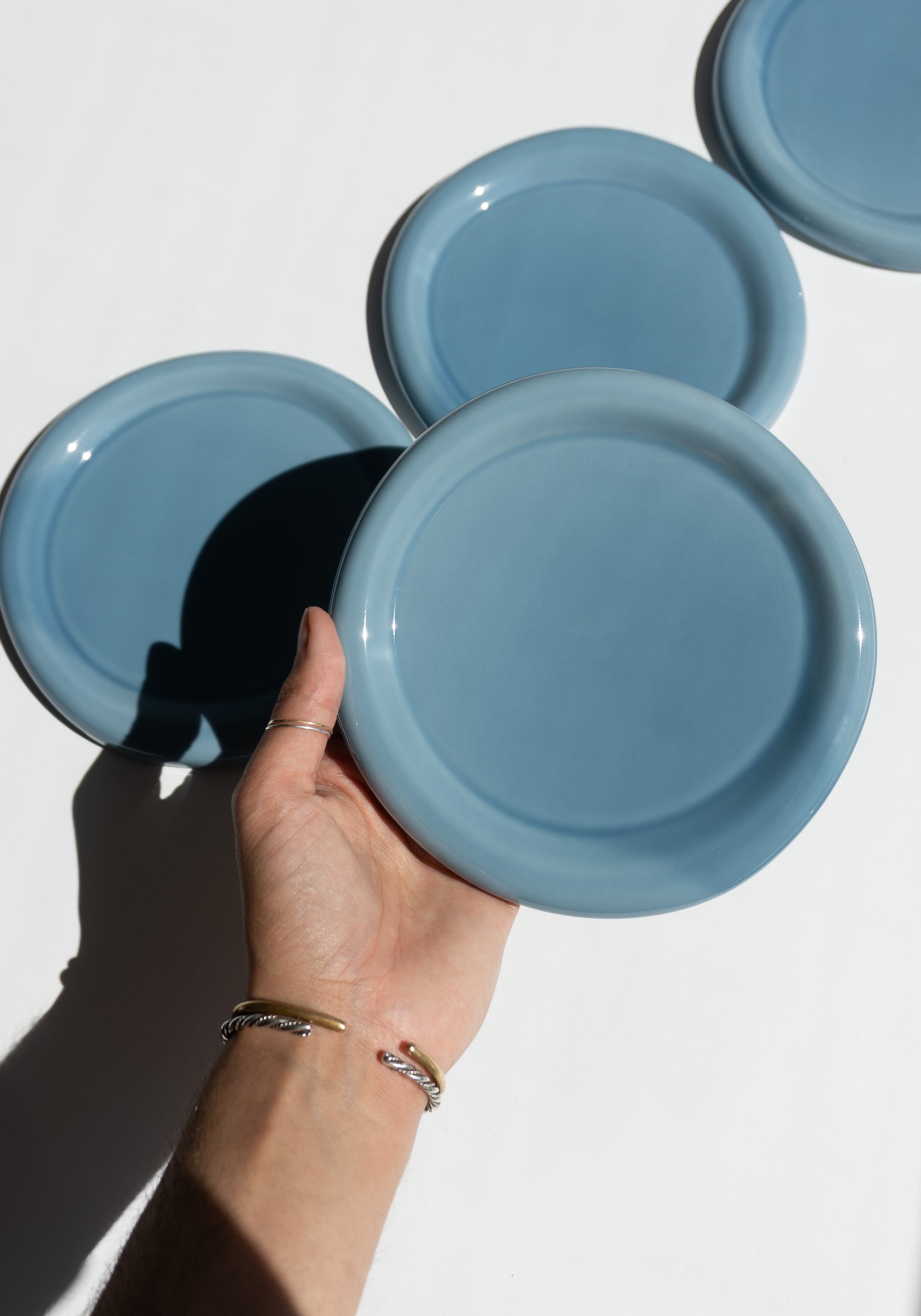 Softedge Studio Cornflower Snack Plate