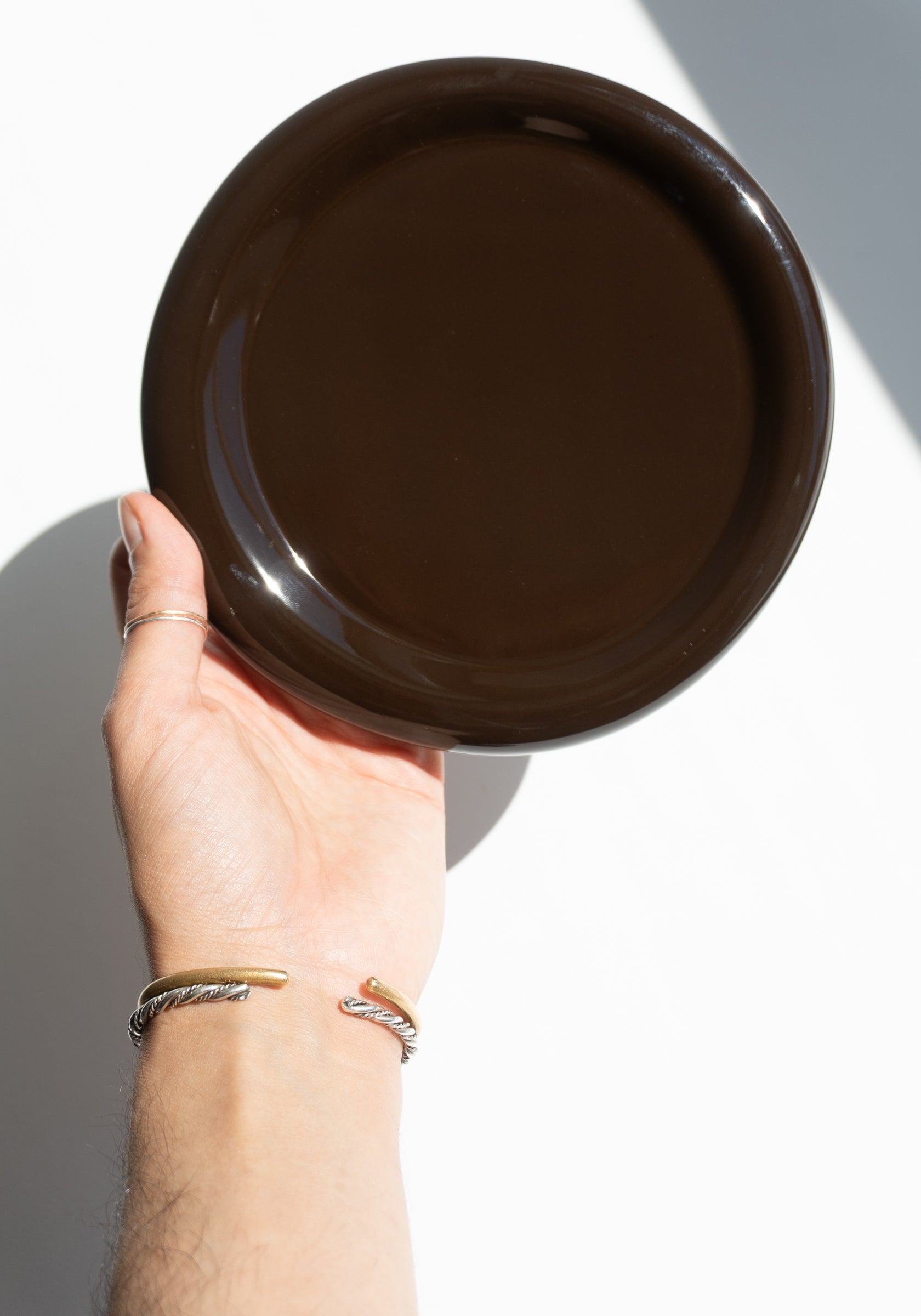 Softedge Studio Espresso Snack Plate