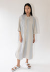 Shaman Shirt Dress in Dusty Stripe