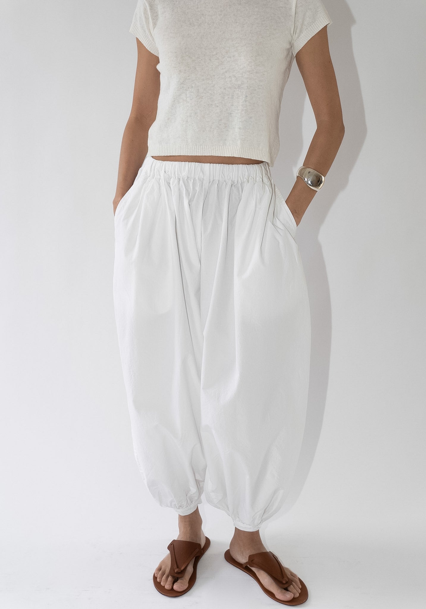Tamou Trouser in White