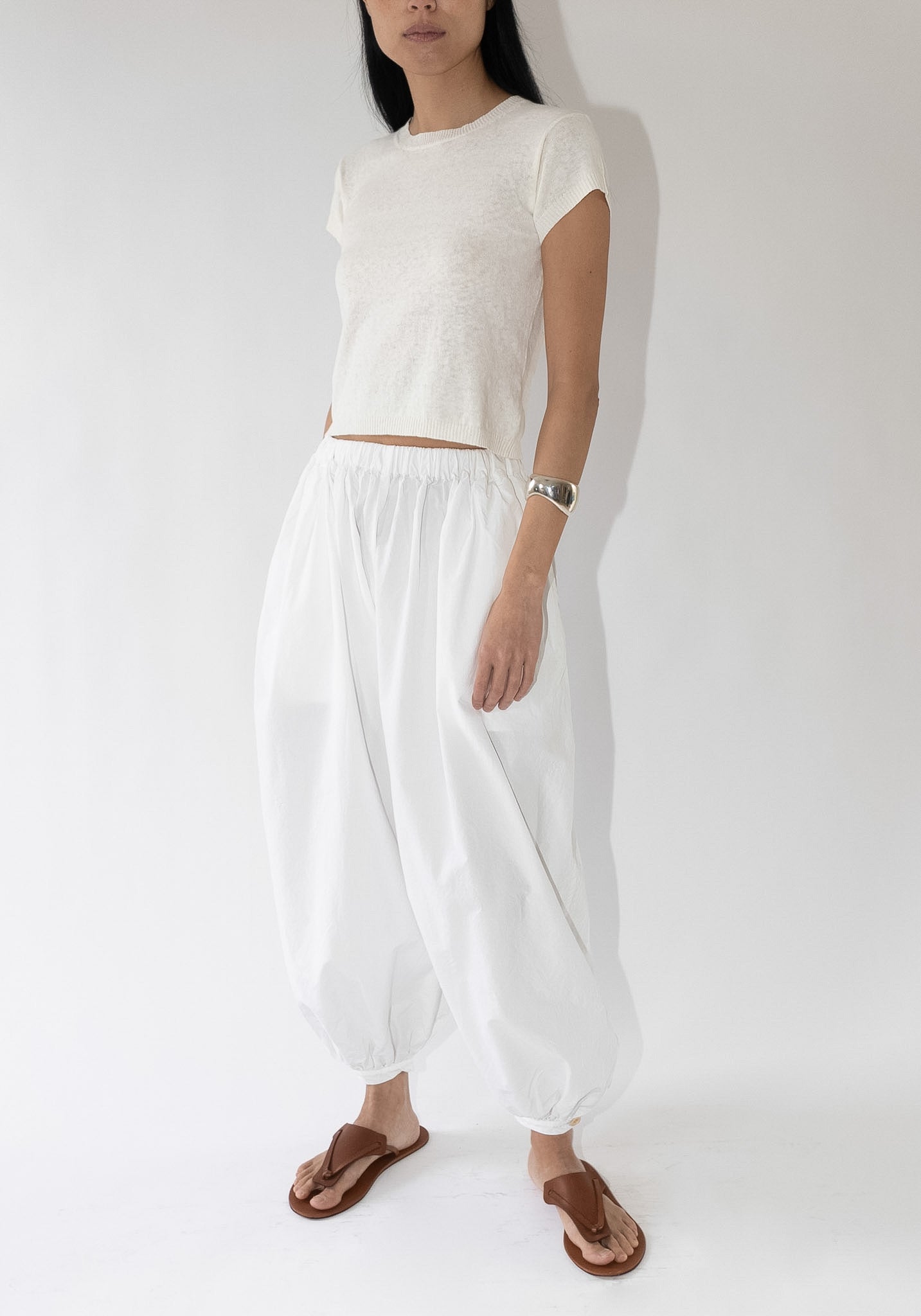 Tamou Trouser in White