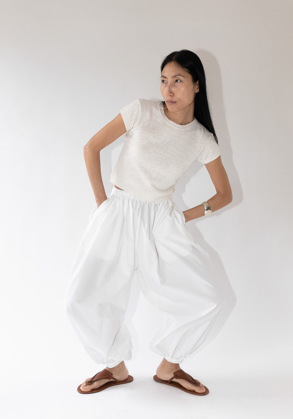 Tamou Trouser in White
