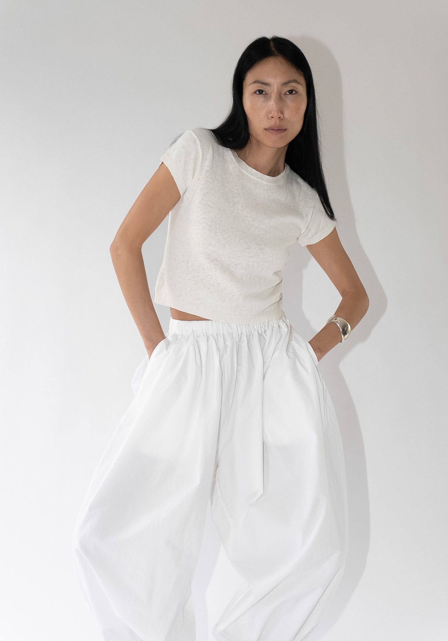 Tamou Trouser in White