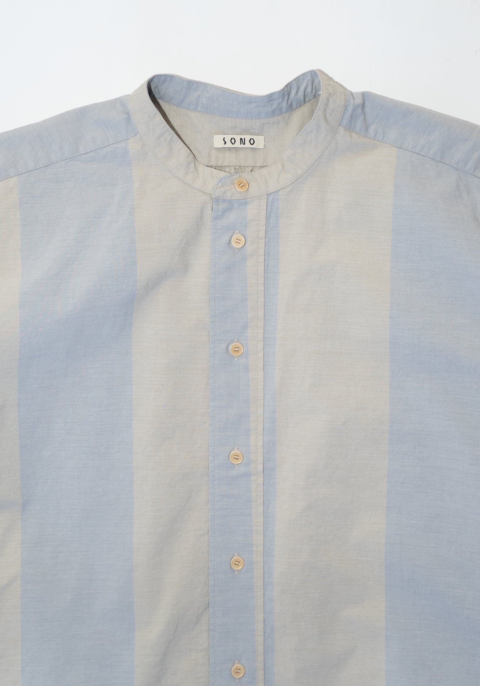 Sono Shaman Shirt Dress in Dusty Stripe