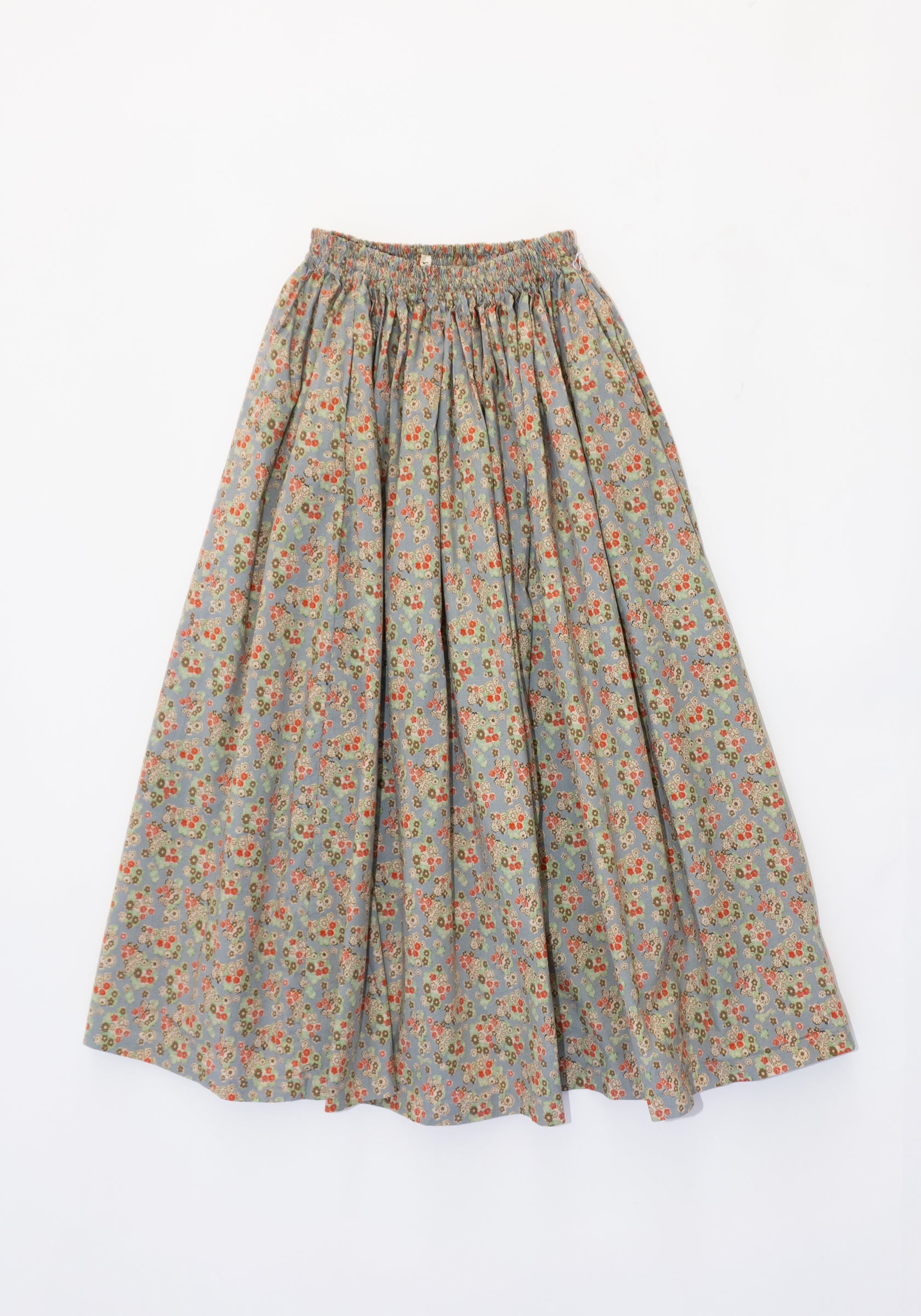 Sono Skye Skirt in Dusty Blue Floral