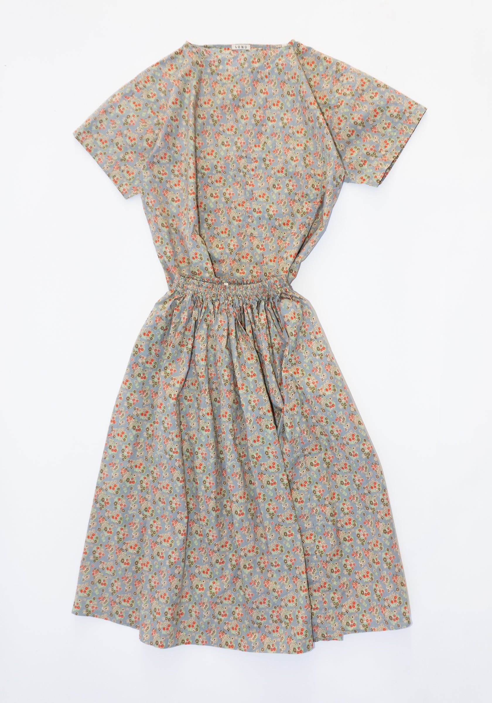 Sono Skye Skirt in Dusty Blue Floral