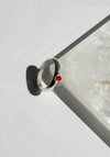 Sote Jewelry Tiny Signet Ring with Red Carnelian

