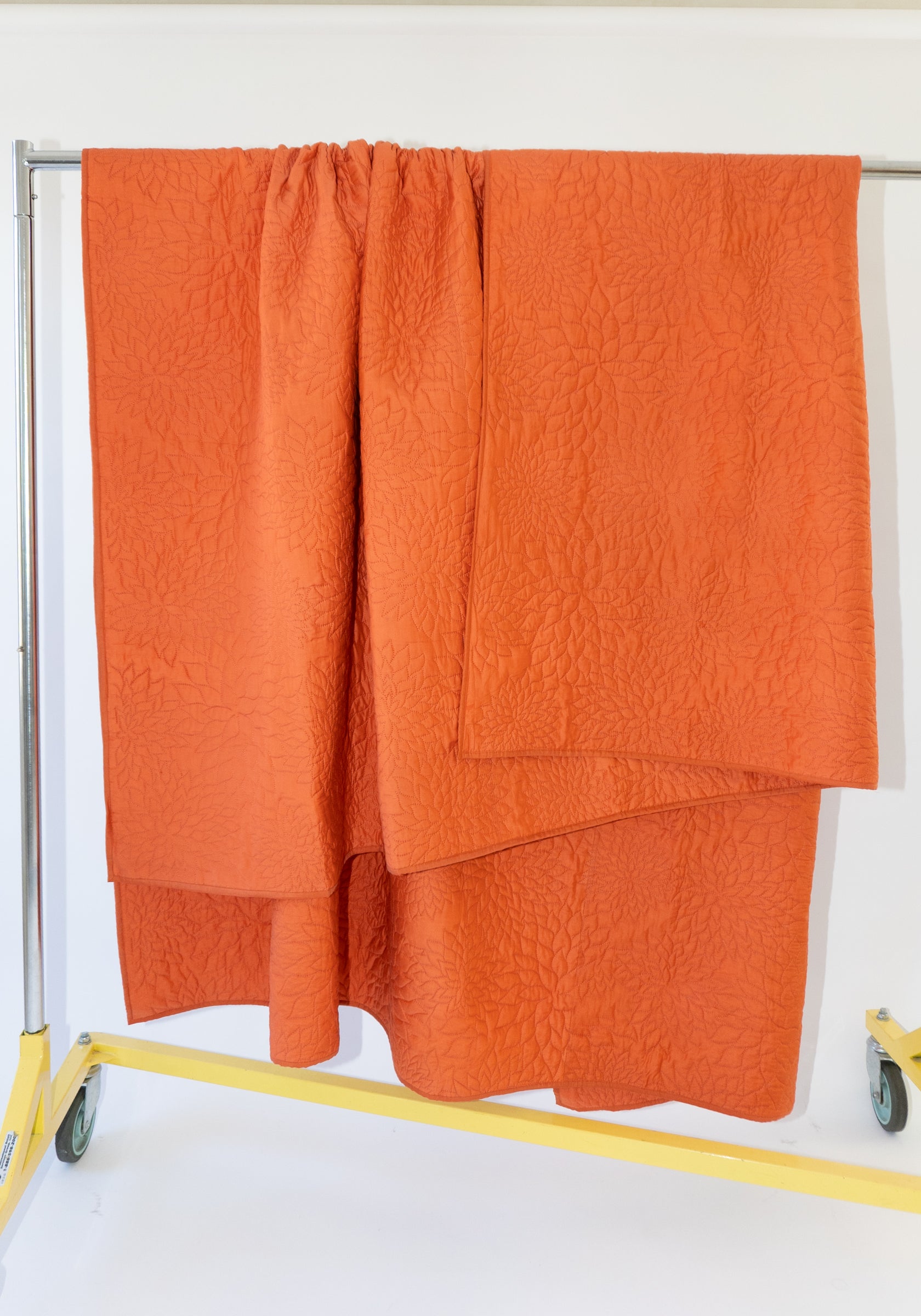 Studio Ford Mangal Tuberous Quilt in Orange