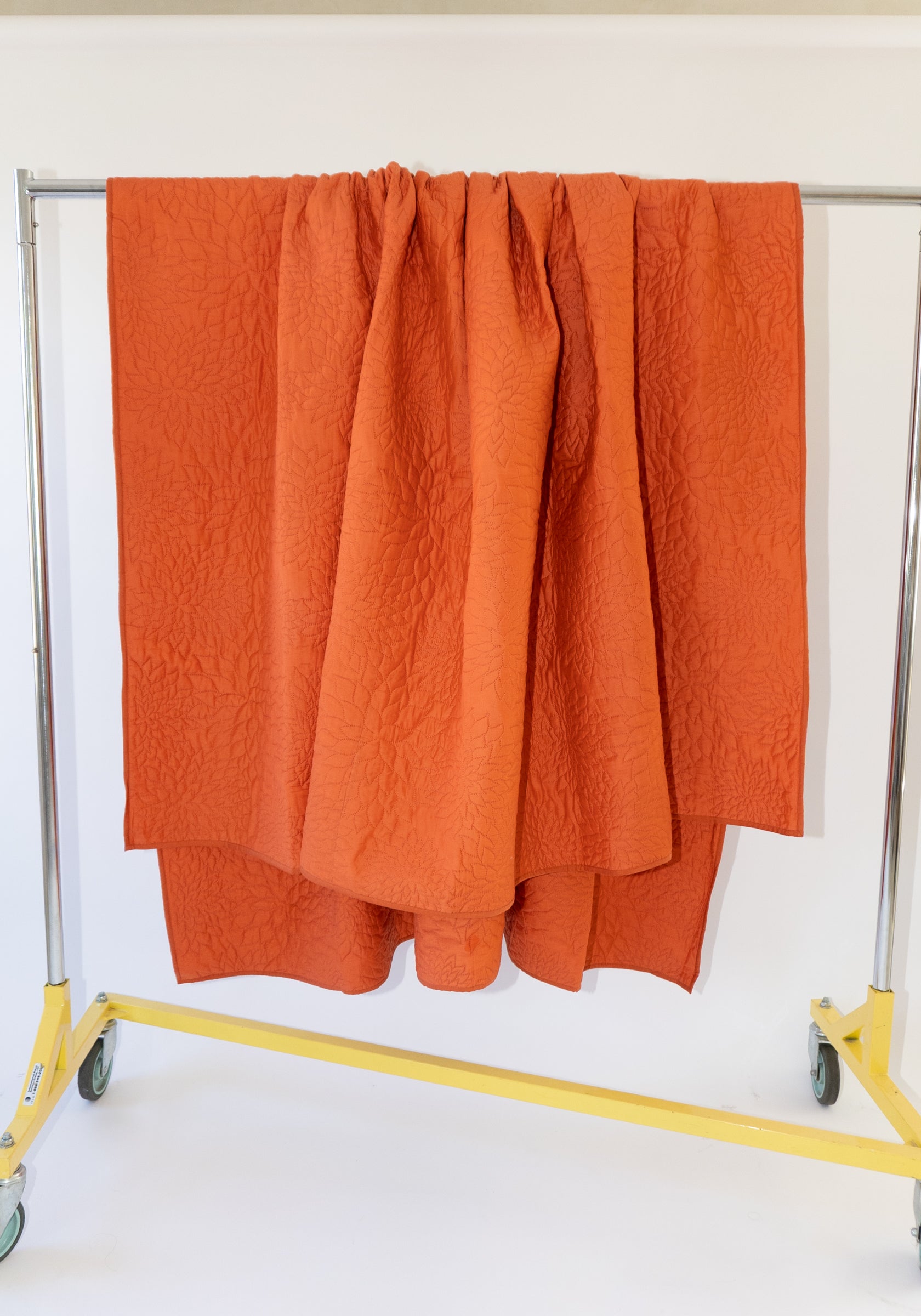 Studio Ford Mangal Tuberous Quilt in Orange