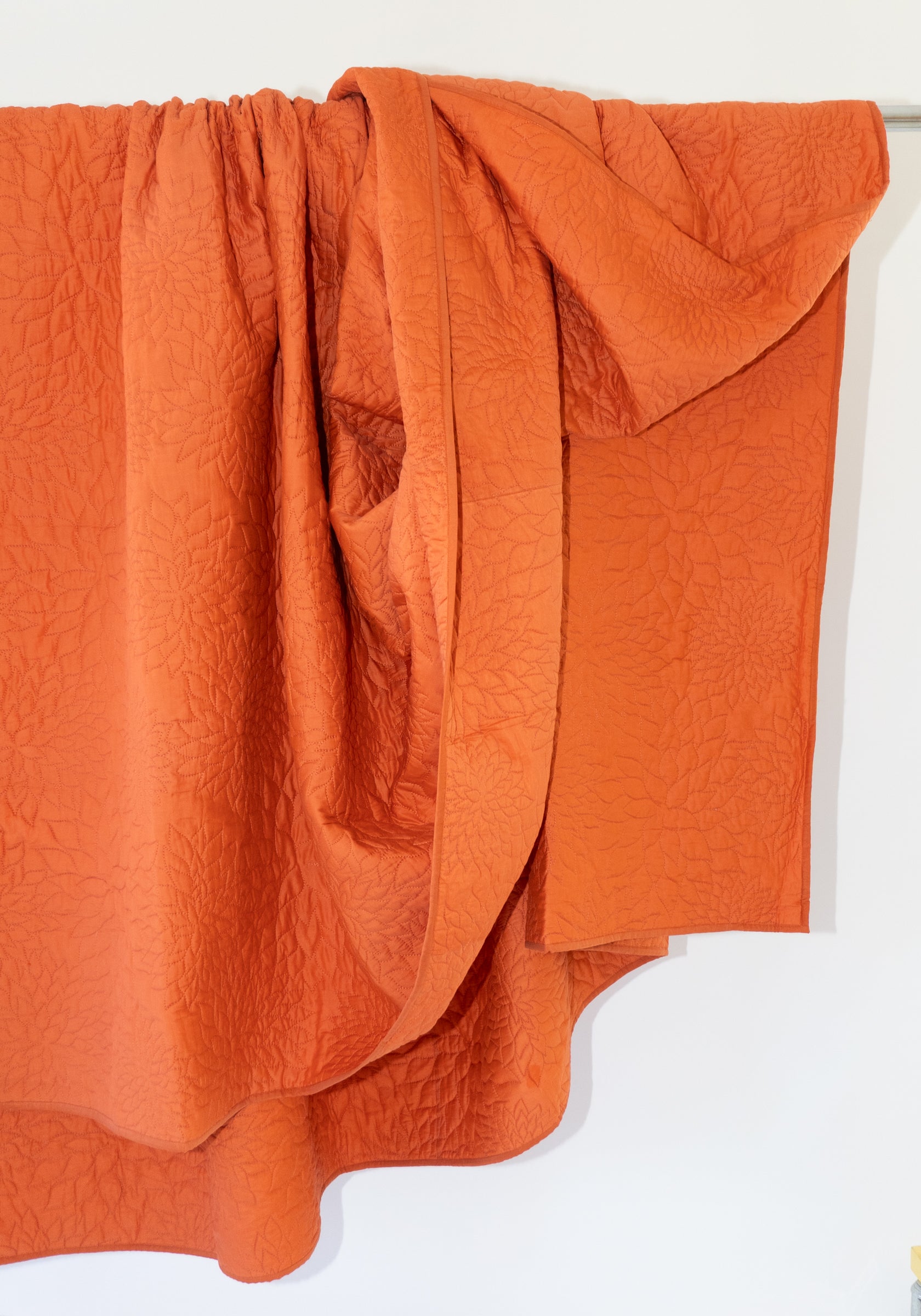 Studio Ford Mangal Tuberous Quilt in Orange