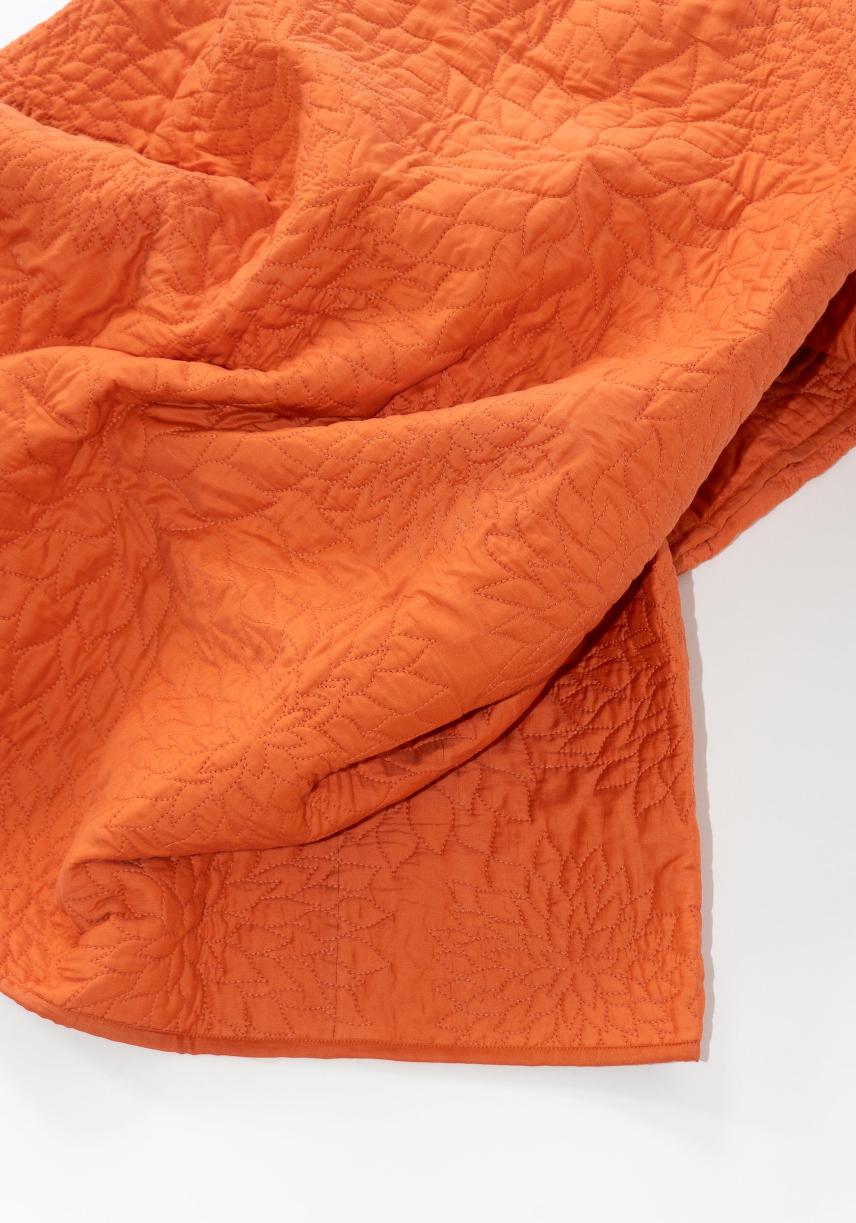 Studio Ford Mangal Tuberous Quilt in Orange