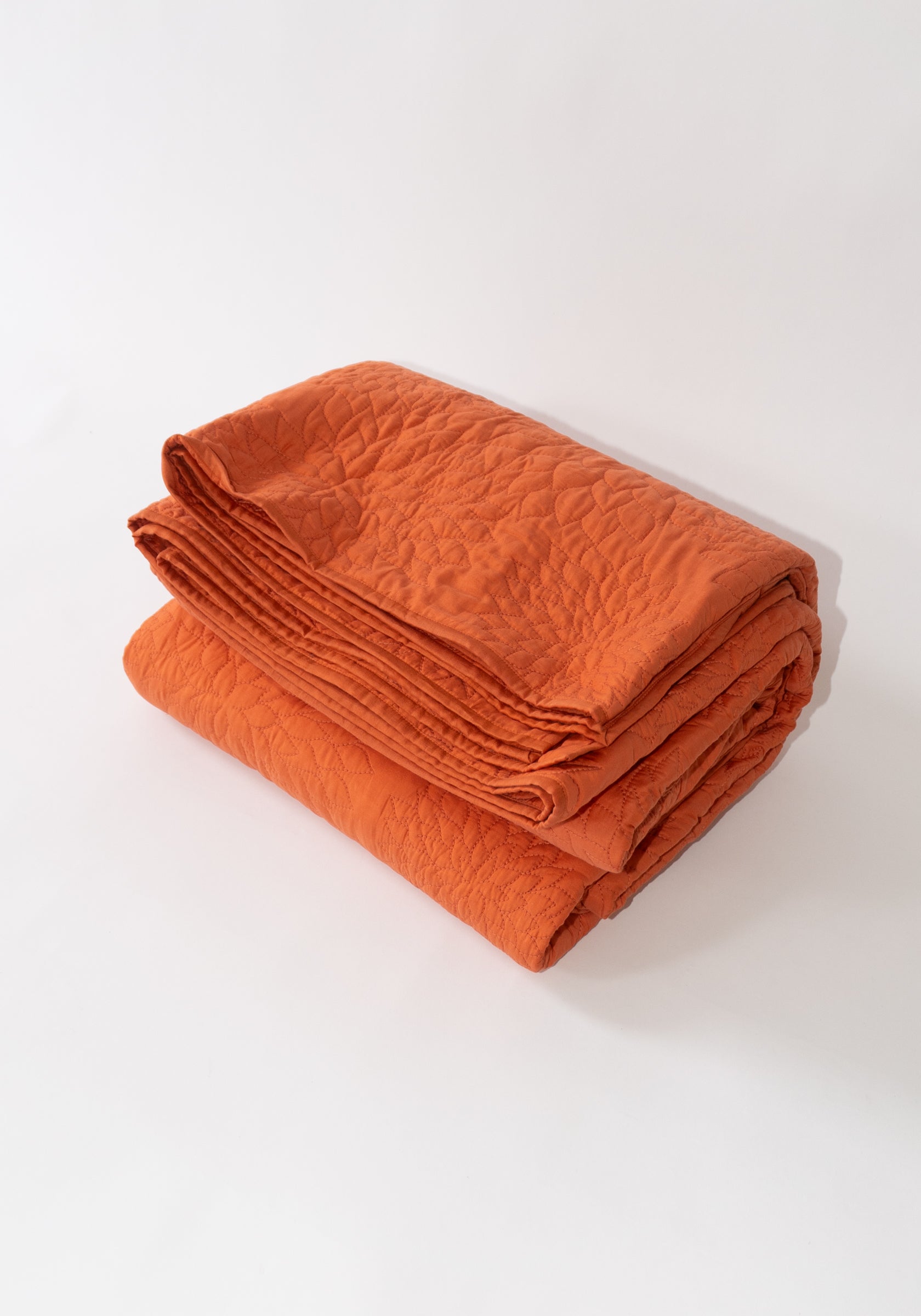 Studio Ford Mangal Tuberous Quilt in Orange